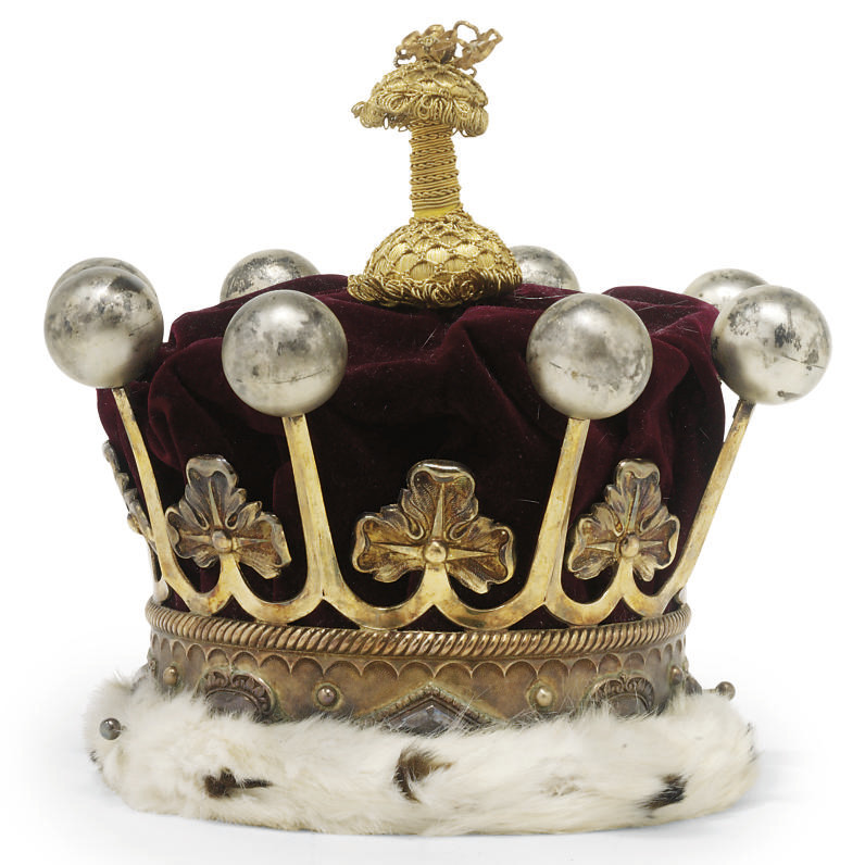 AN EDWARDIAN SILVERGILT EARL'S , MARK OF IP, LONDON, 1901 Christie's