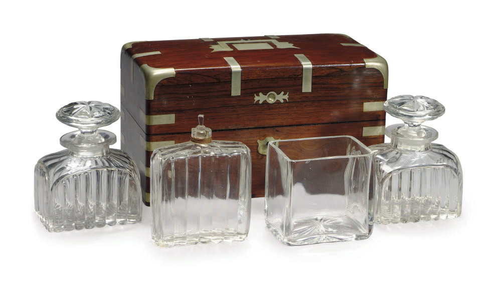 A captain's decanter set , LATE 19TH CENTURY Christie's