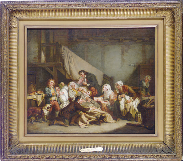 After JeanBaptiste Greuze , The Paralytic (La piété filiale) Christie's