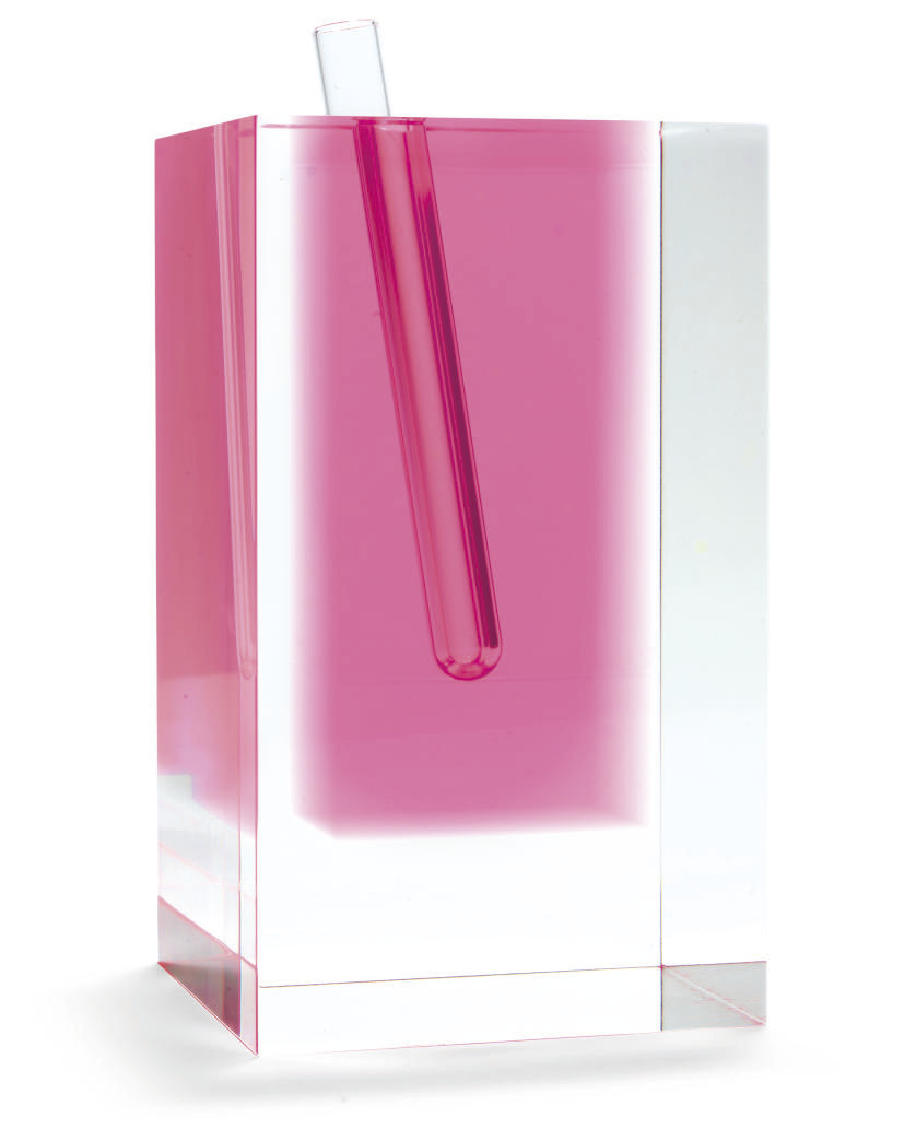 Shiro Kuramata 1934 1991 An Acrylic Flower Vase 2 Designed