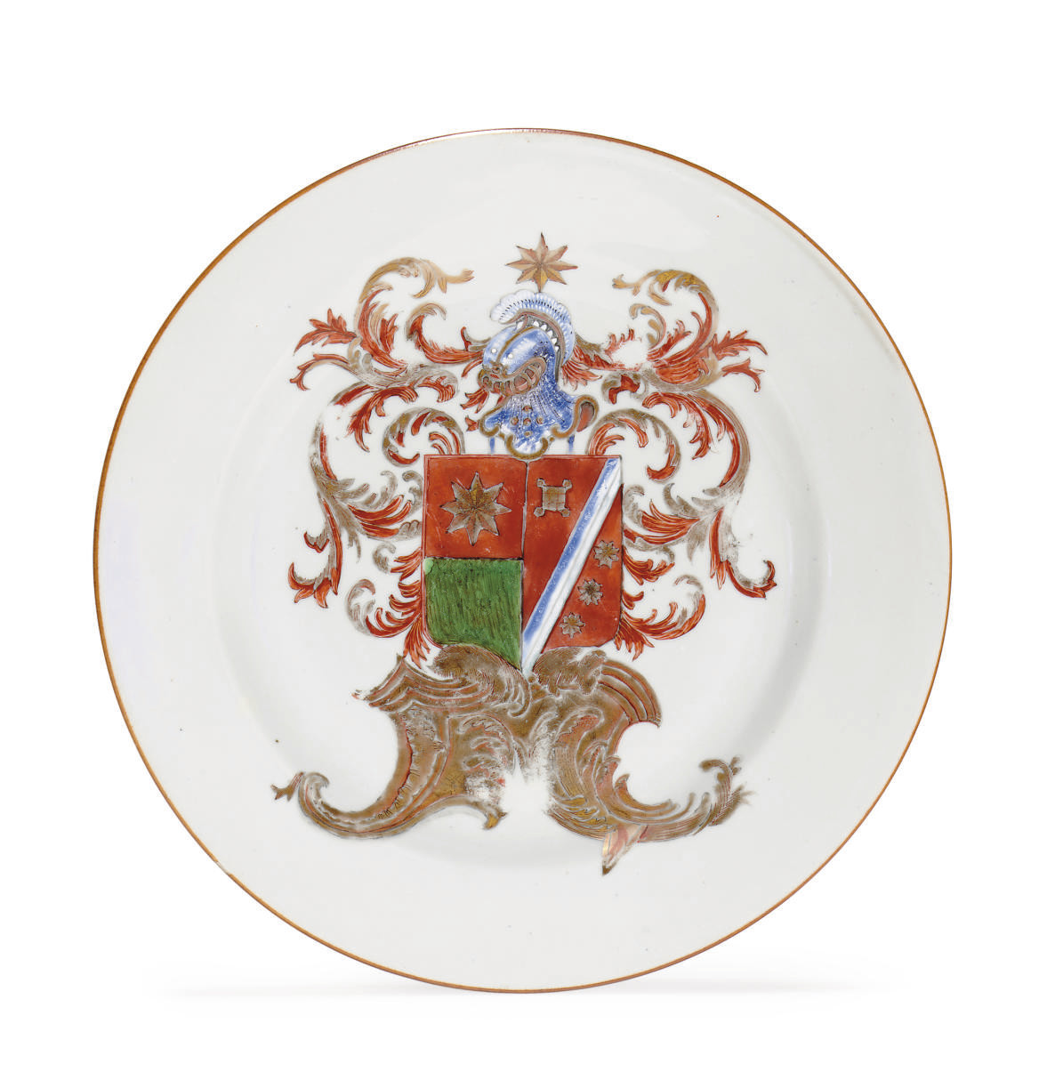 AN ARMORIAL PLATE , CIRCA 174050 Christie's