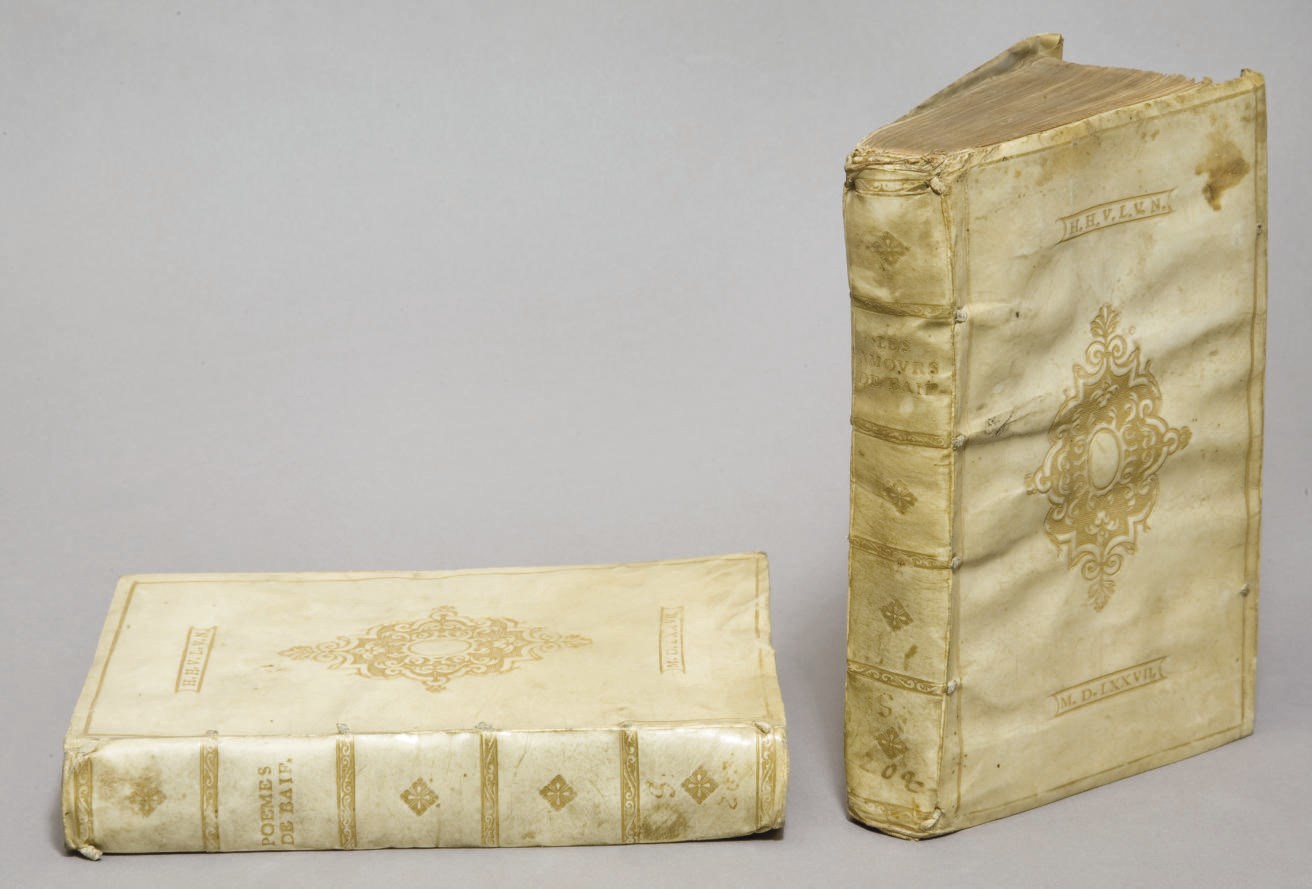 BAIF, Jean-Antoine de (1532-1589). Euvres en rimes de Ian Antoine de