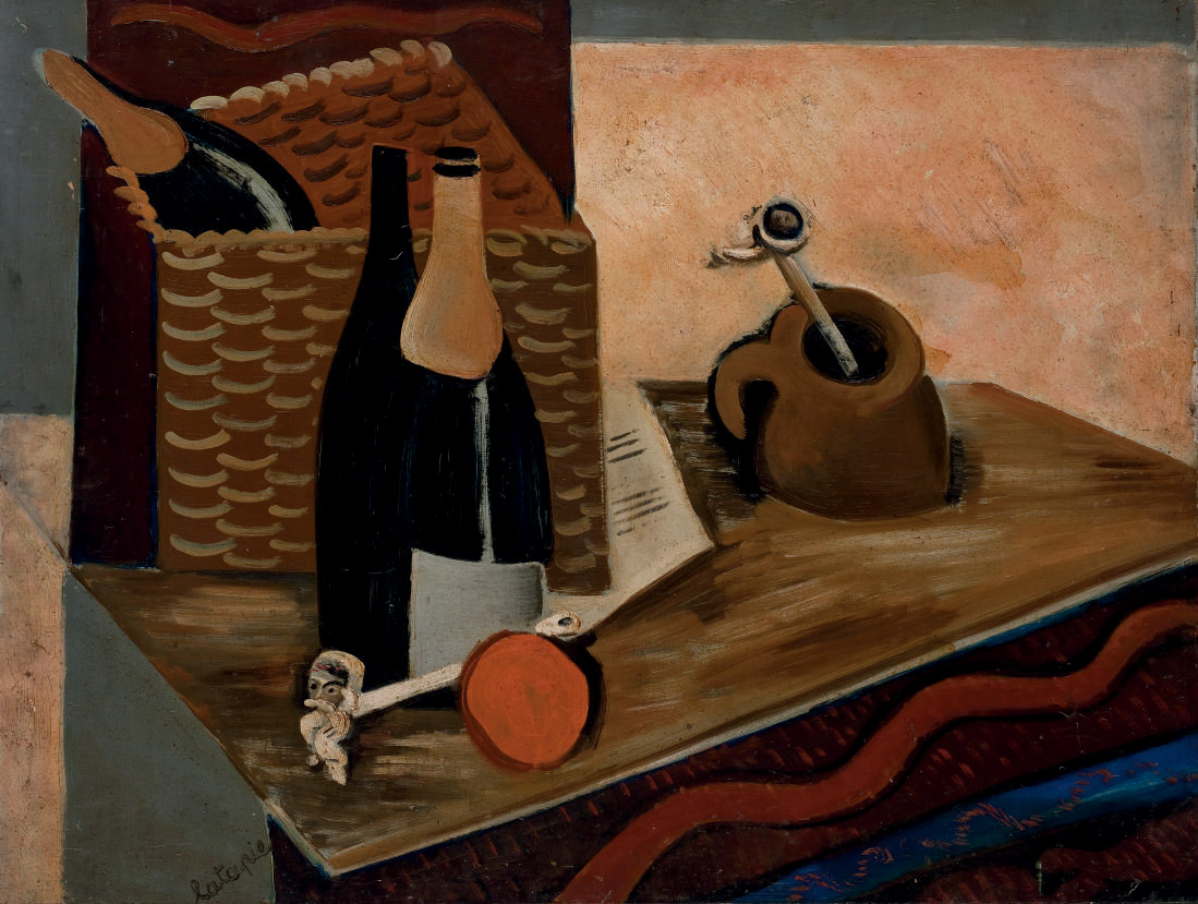 LOUIS LATAPIE (18911972) , Nature morte aux deux pipes Christie's