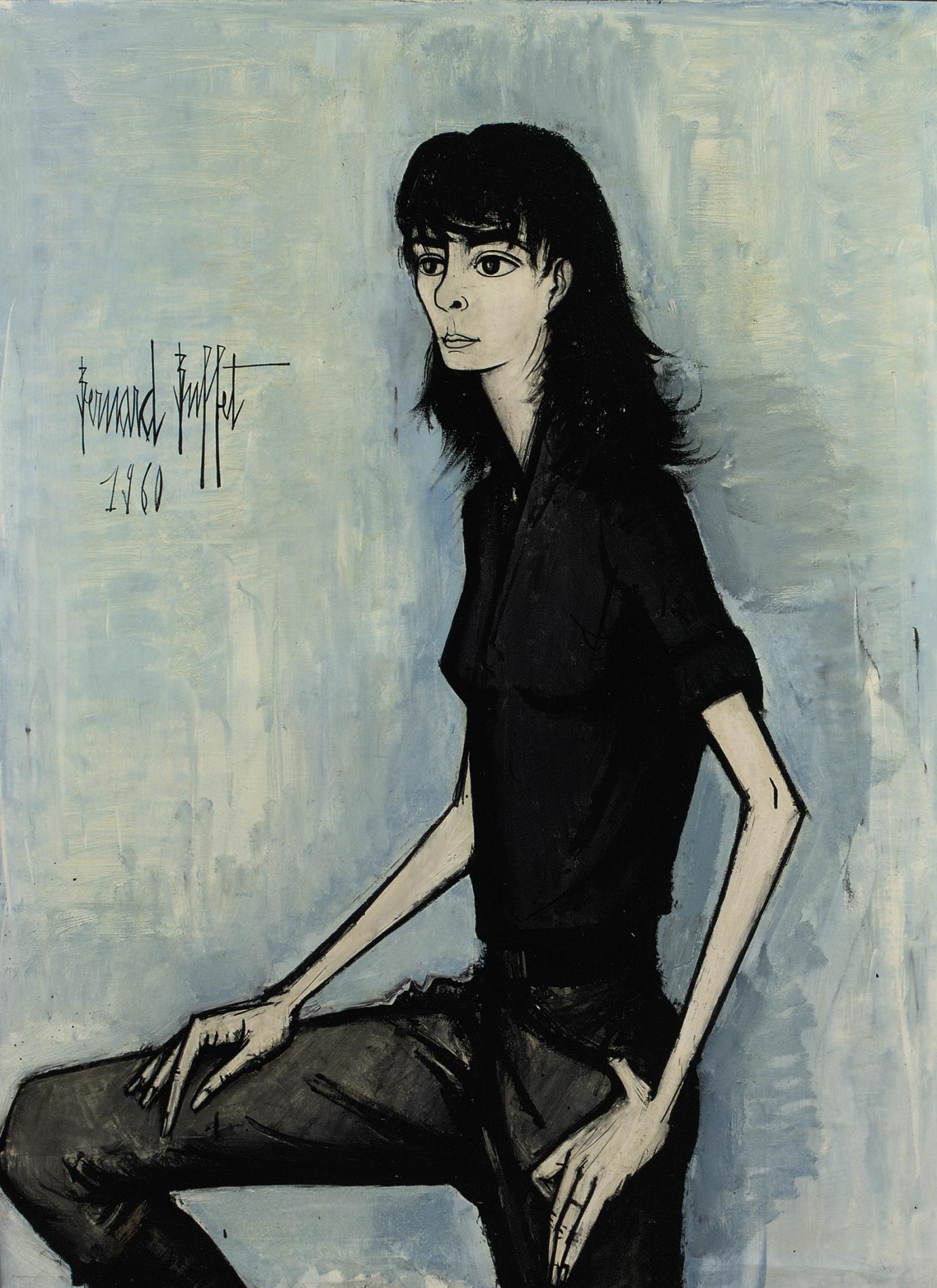 Bernard Buffet (1928-1999) , Annabel | Christie's