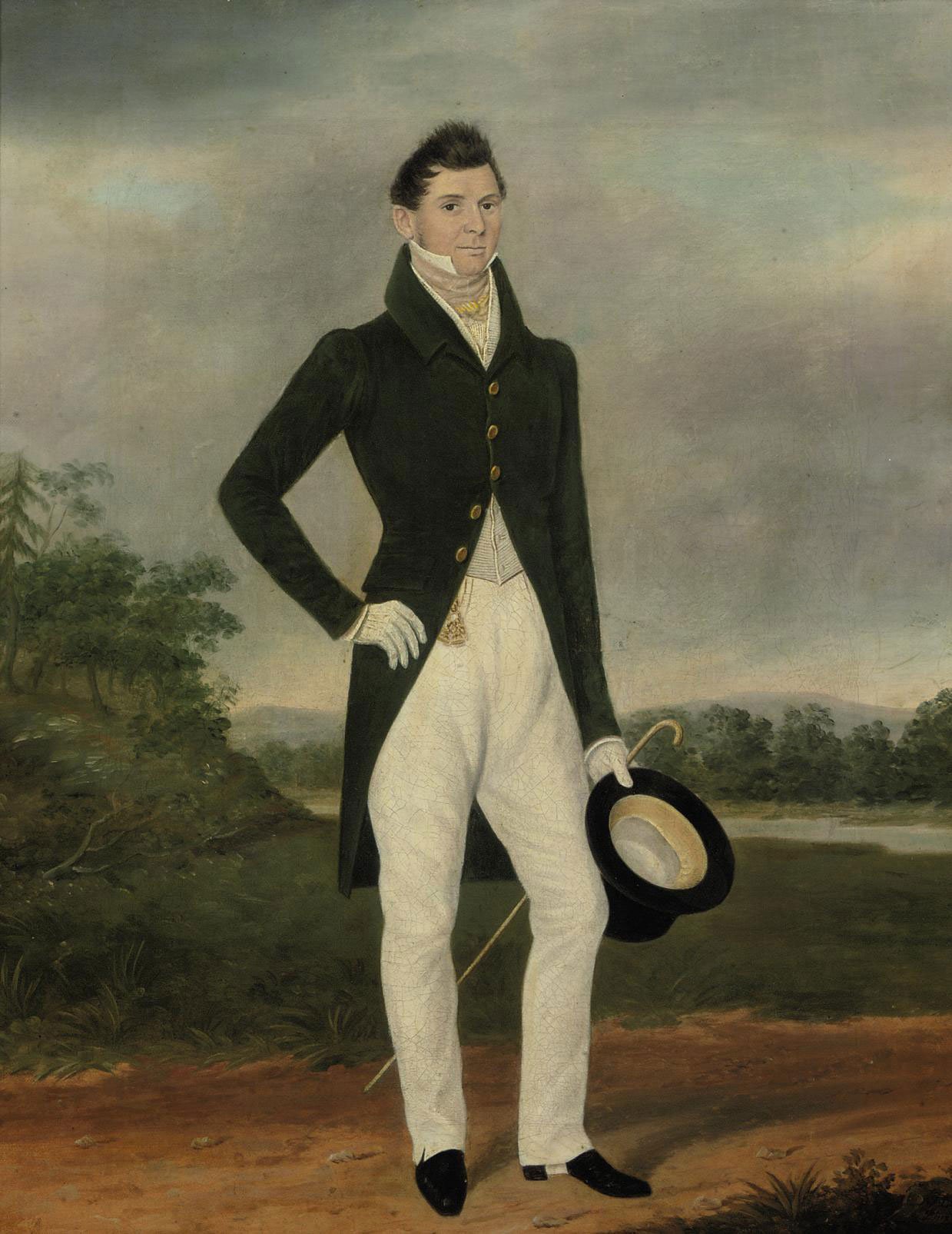 James Loder (England, 17841860) , Portrait of a gentlemen Christie's