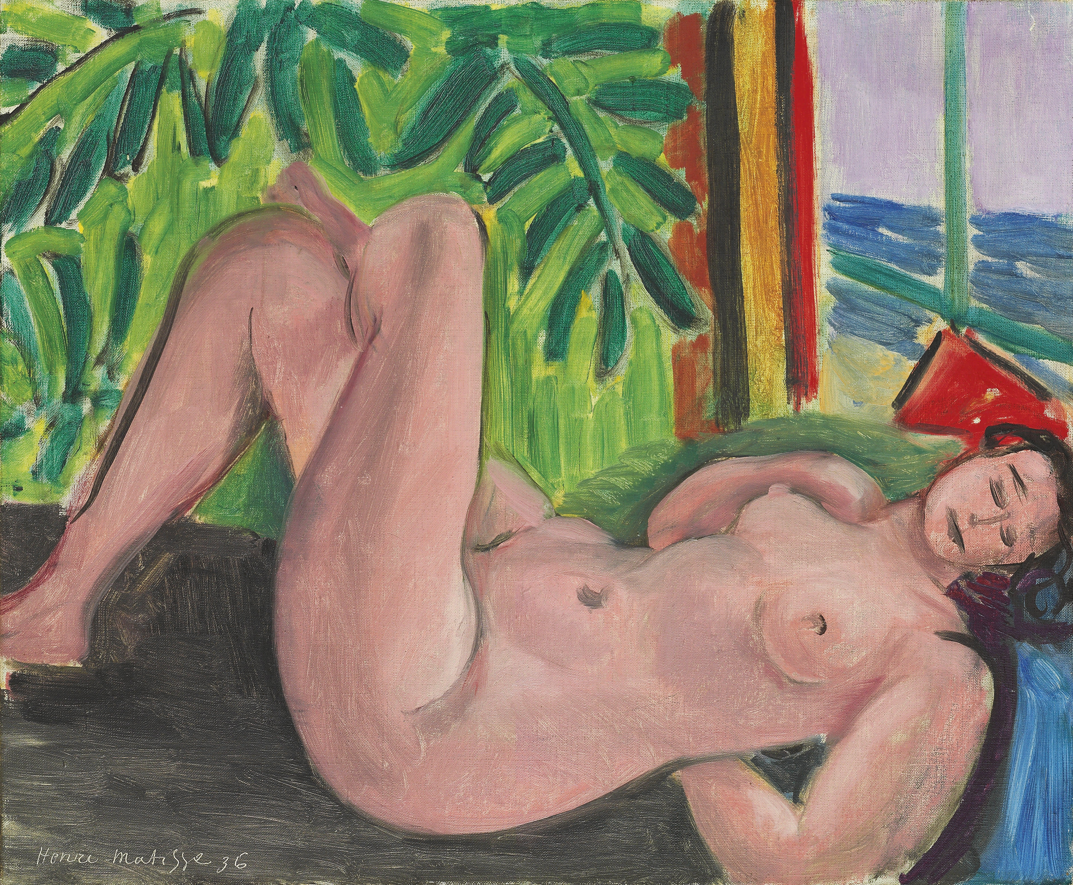 Nu aux jambes croisées 
