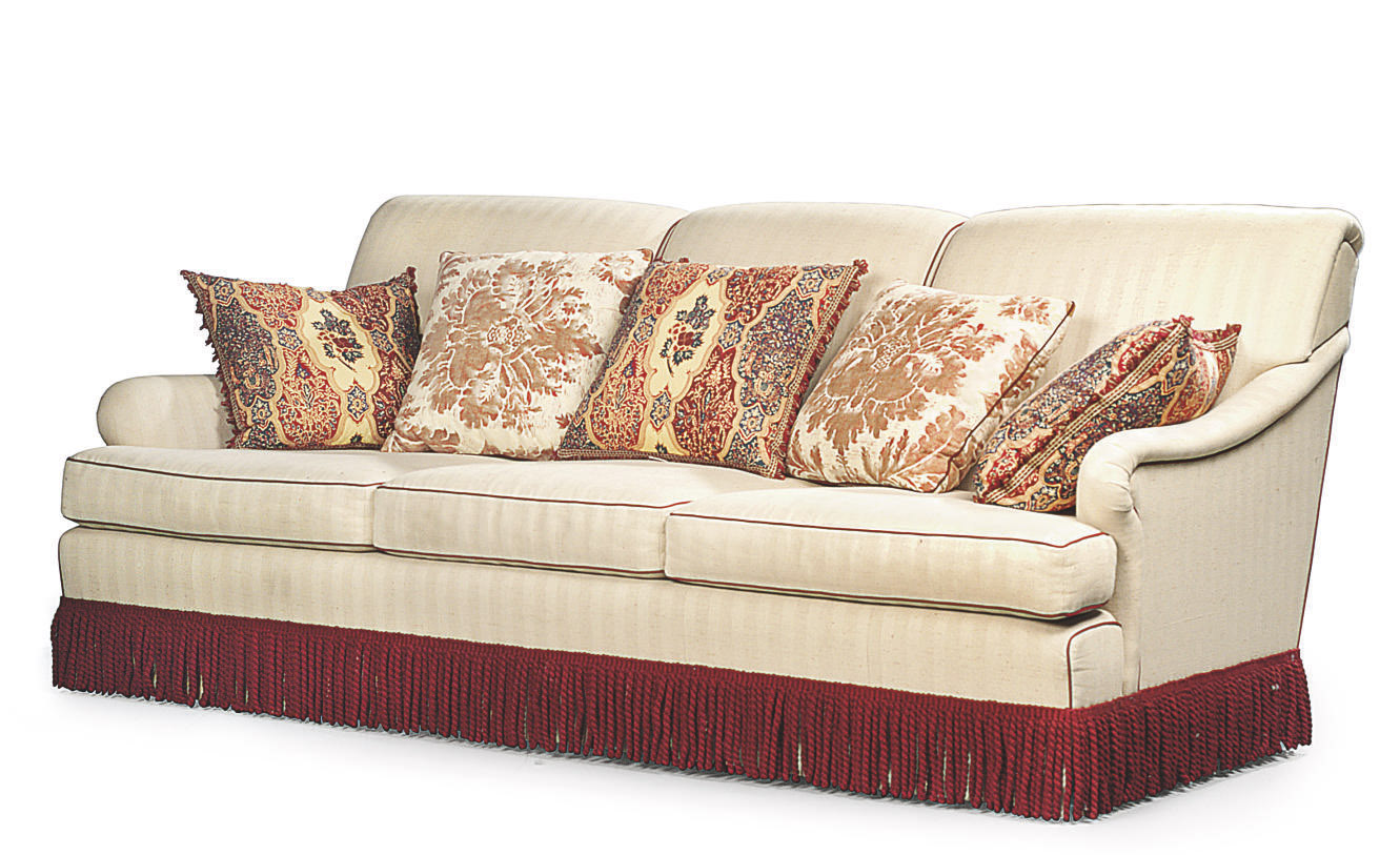 A MODERN THREESEAT SOFA , SUPPLIED BY COLEFAX AND FOWLER, 20TH CENTURY