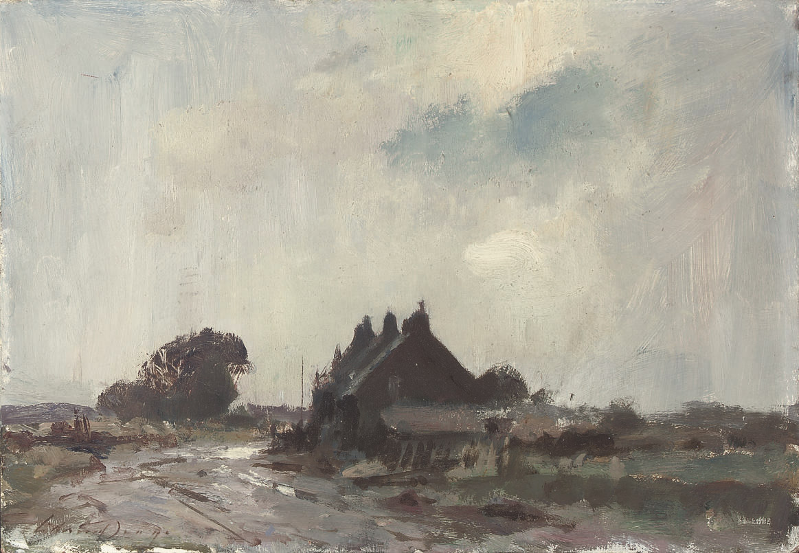 Edward Seago, R.W.S. (19101974) , Houses at Ludham, Norfolk Christie's