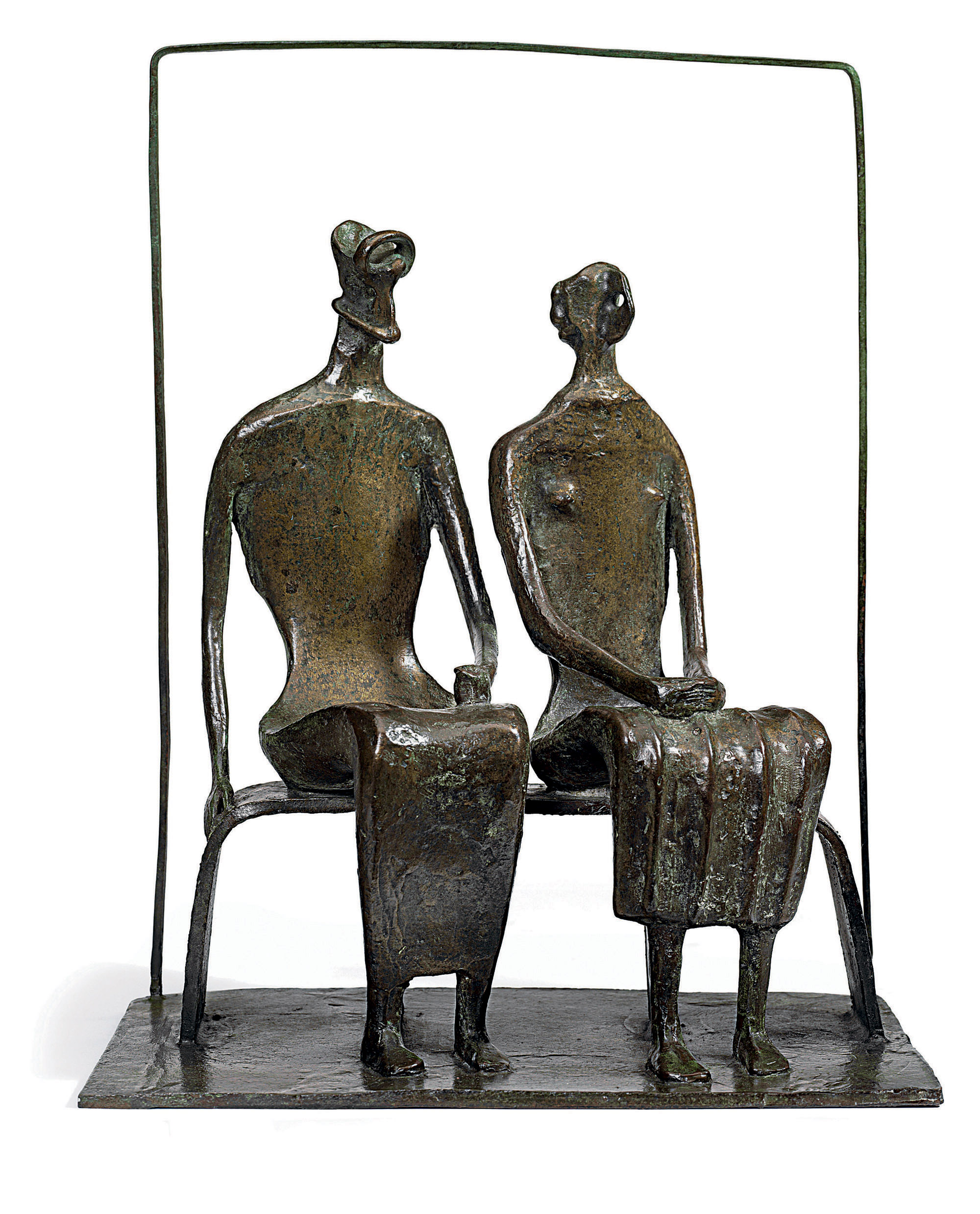Maquette for King and Queen 
