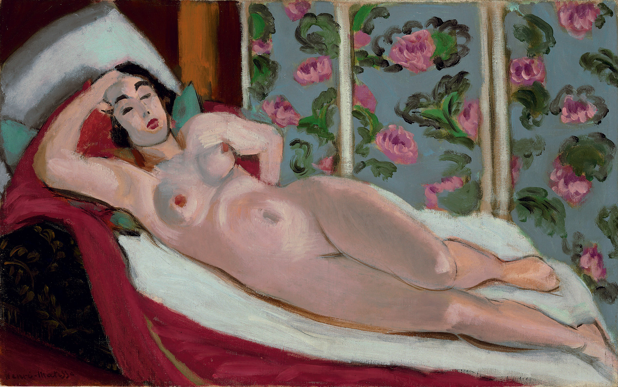 Nu à la chaise longue 

