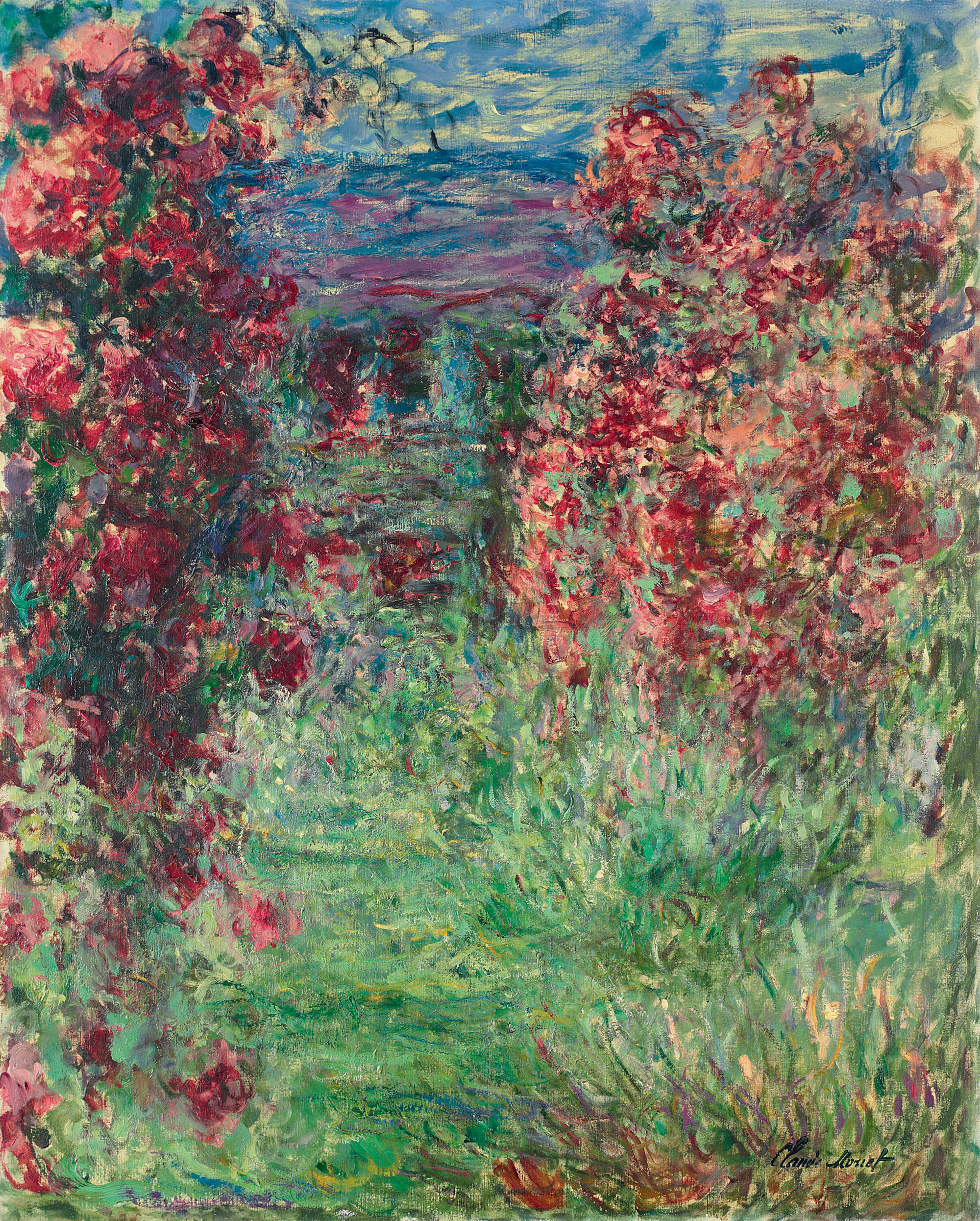 Claude Monet (1840-1926) , La maison dans les roses | Christie's