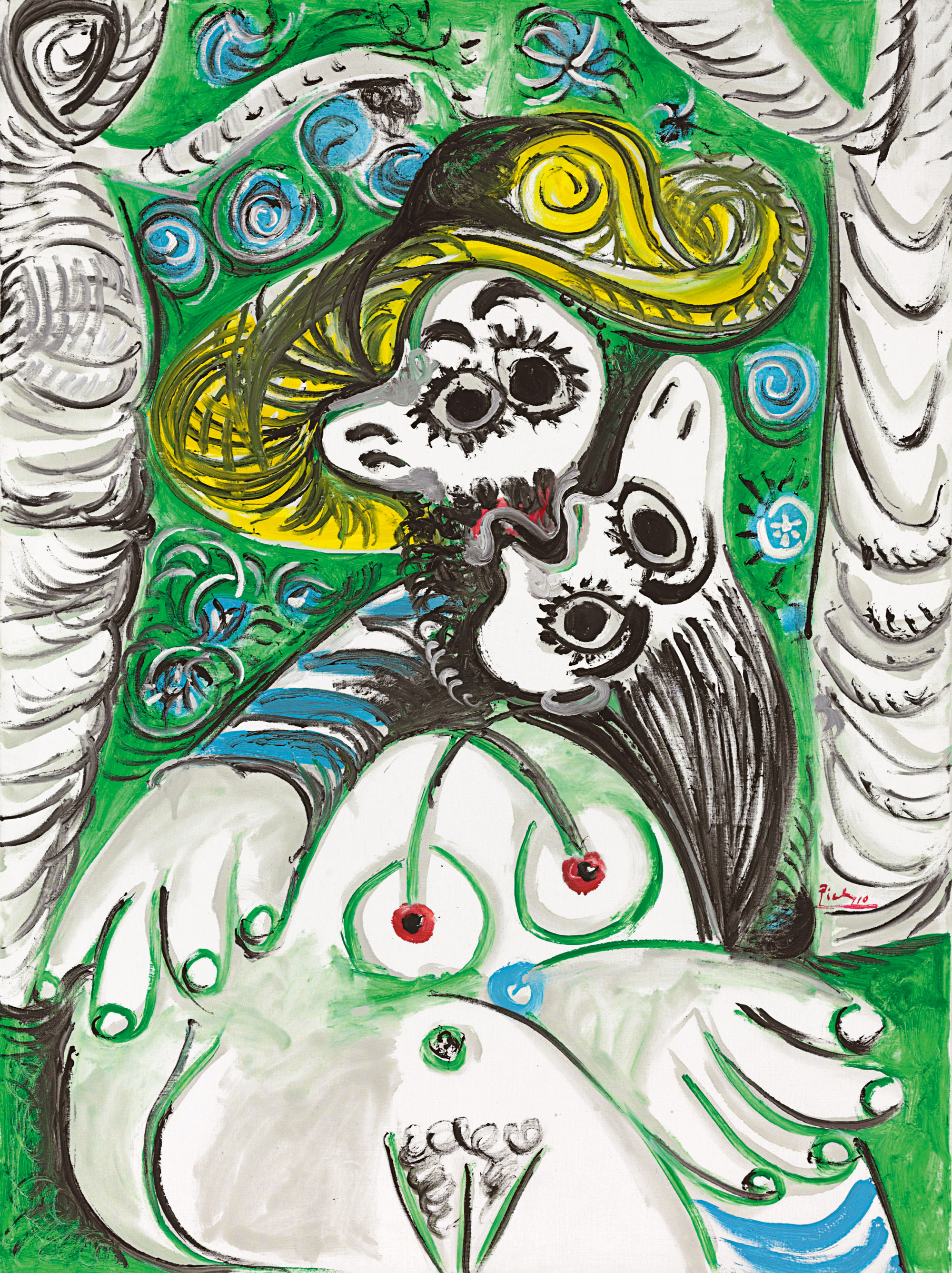 Сколько стоит картина пабло пикассо поцелуй оригинал