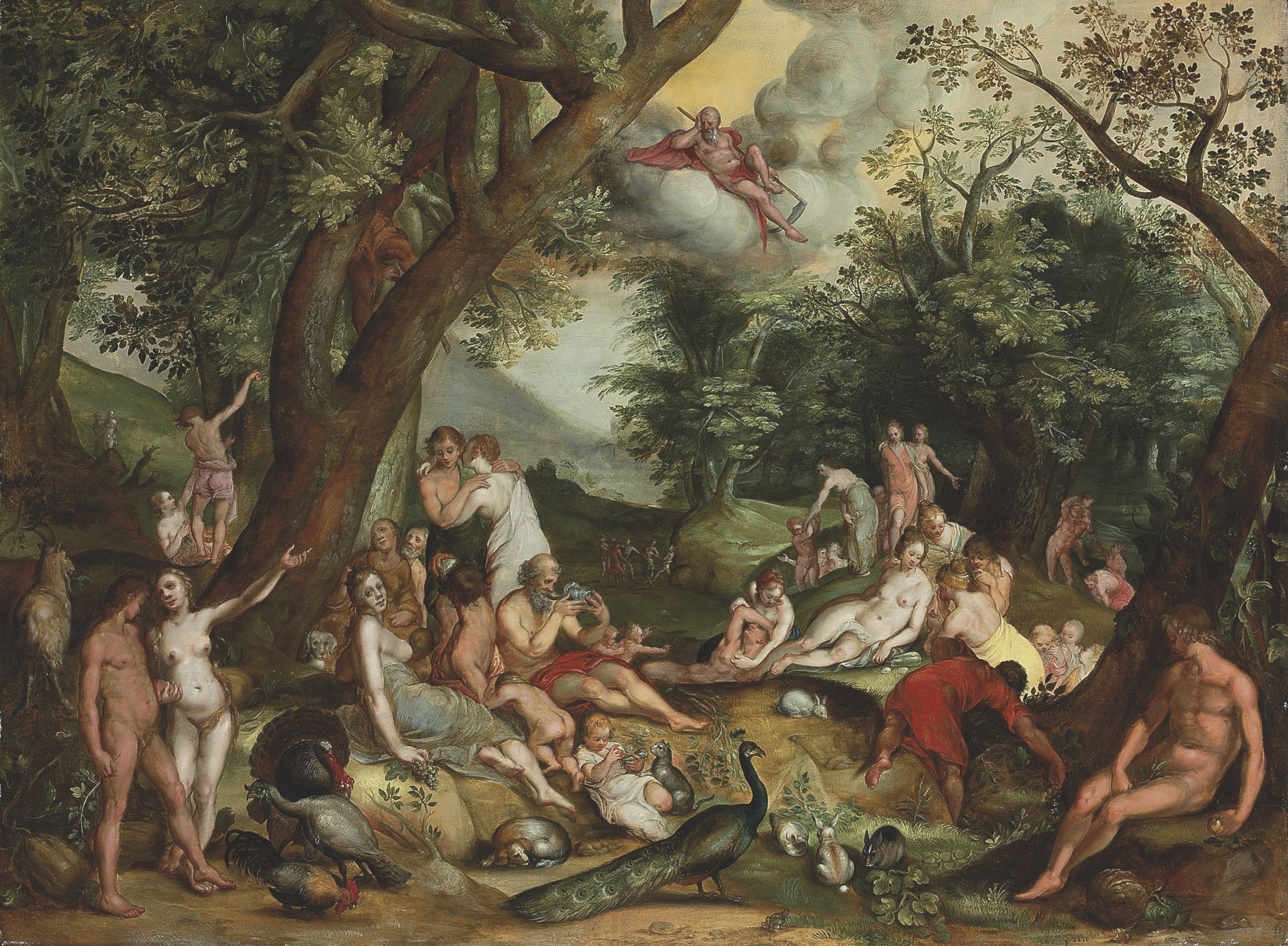 Attributed to Hendrik van der Borcht (Brussels 15831651 Frankfurt