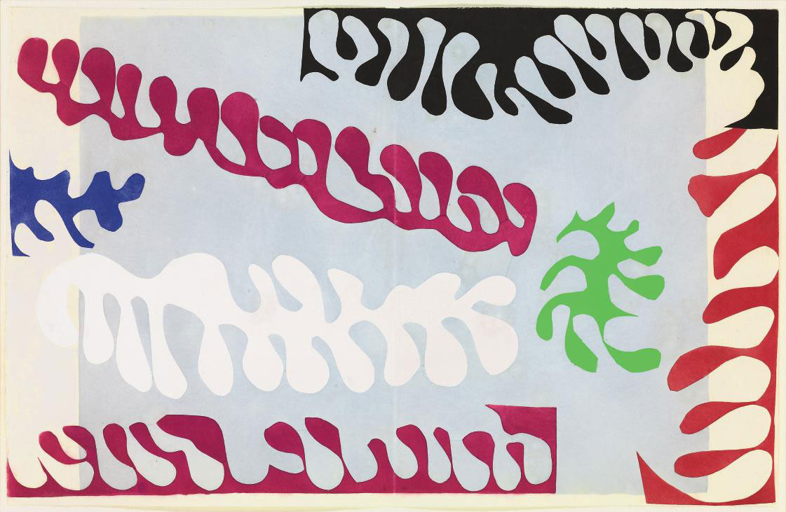 Le Lagon, Plate XVII from: Jazz (cf. Duthuit books 22) 
