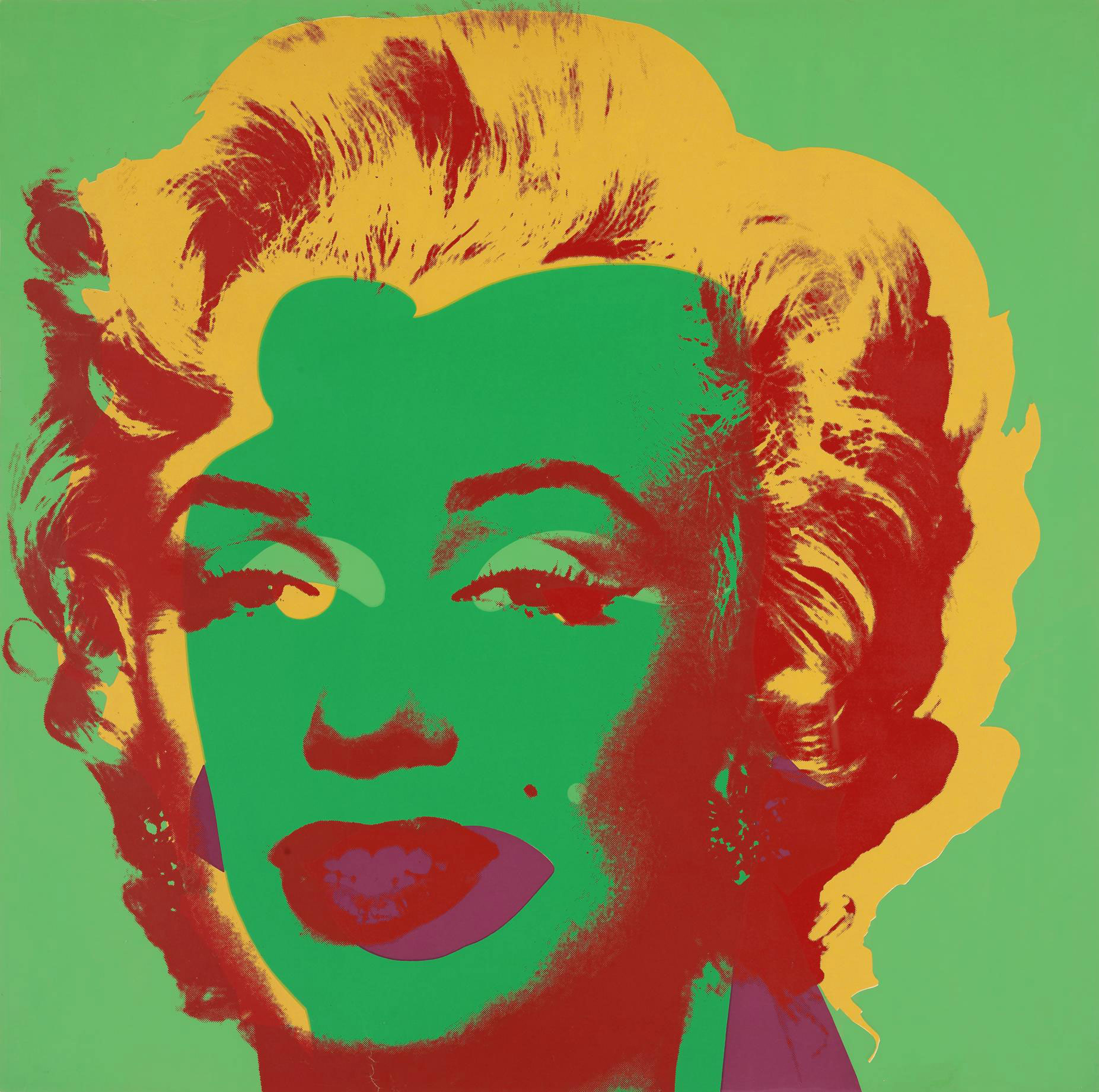 Marilyn monroe by andy warhol characteristics picture