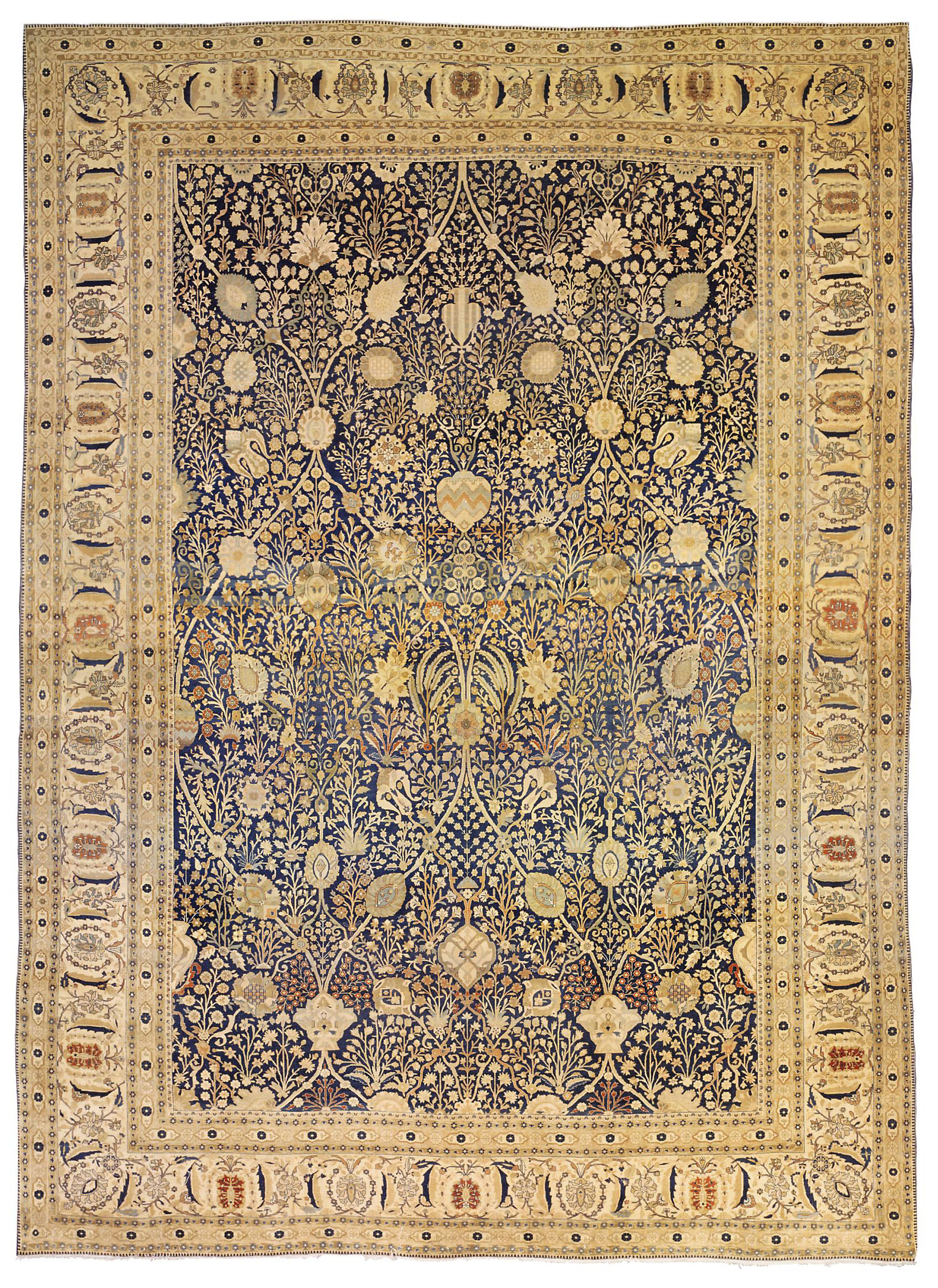 A KASHAN 'MOHTASHAM' CARPET