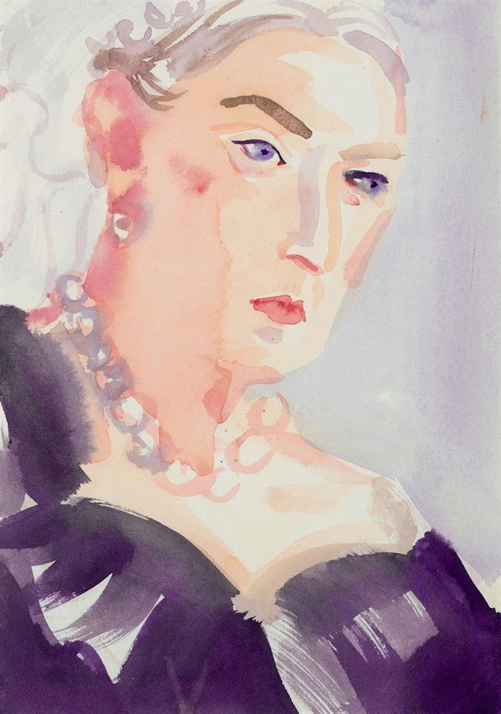 Elizabeth Peyton (b. 1965) , Queen Victoria Christie's