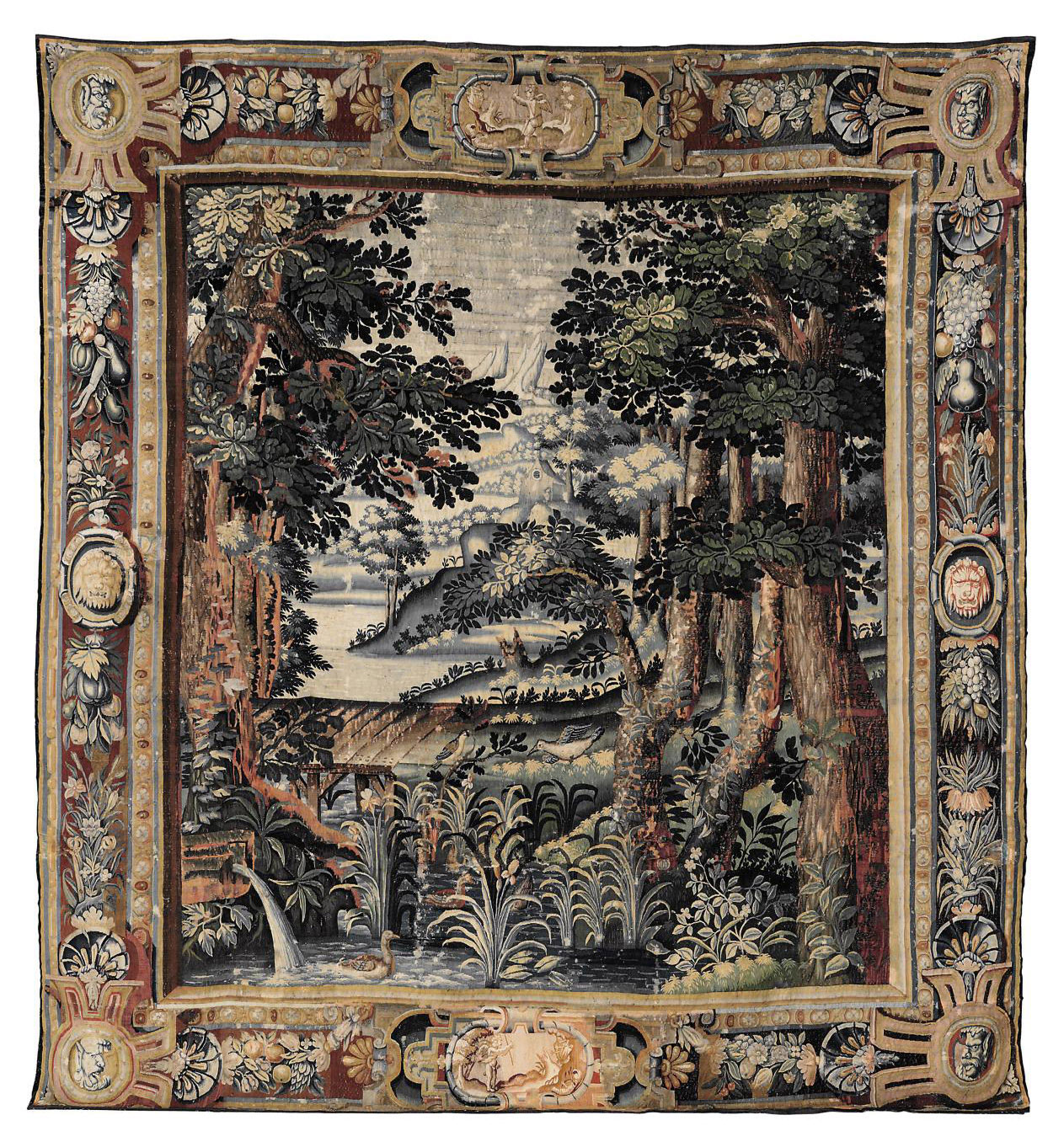 A FRENCH VERDURE TAPESTRY , PARIS, SECOND QUARTER 17TH CENTURY Christie's