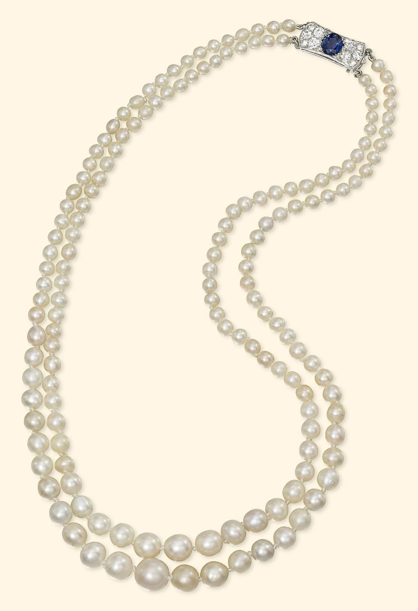 A NATURAL PEARL NECKLACE | Christie's