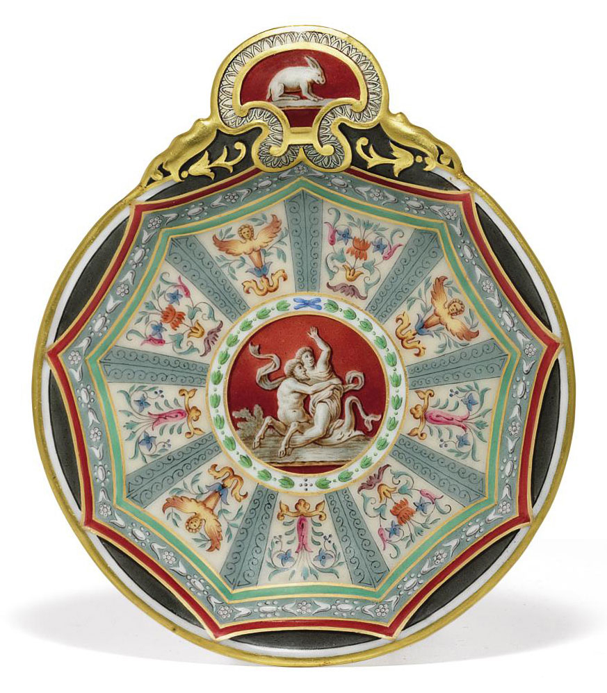 A Porcelain Dish from the Raphael Service , BY THE IMPERIAL PORCELAIN