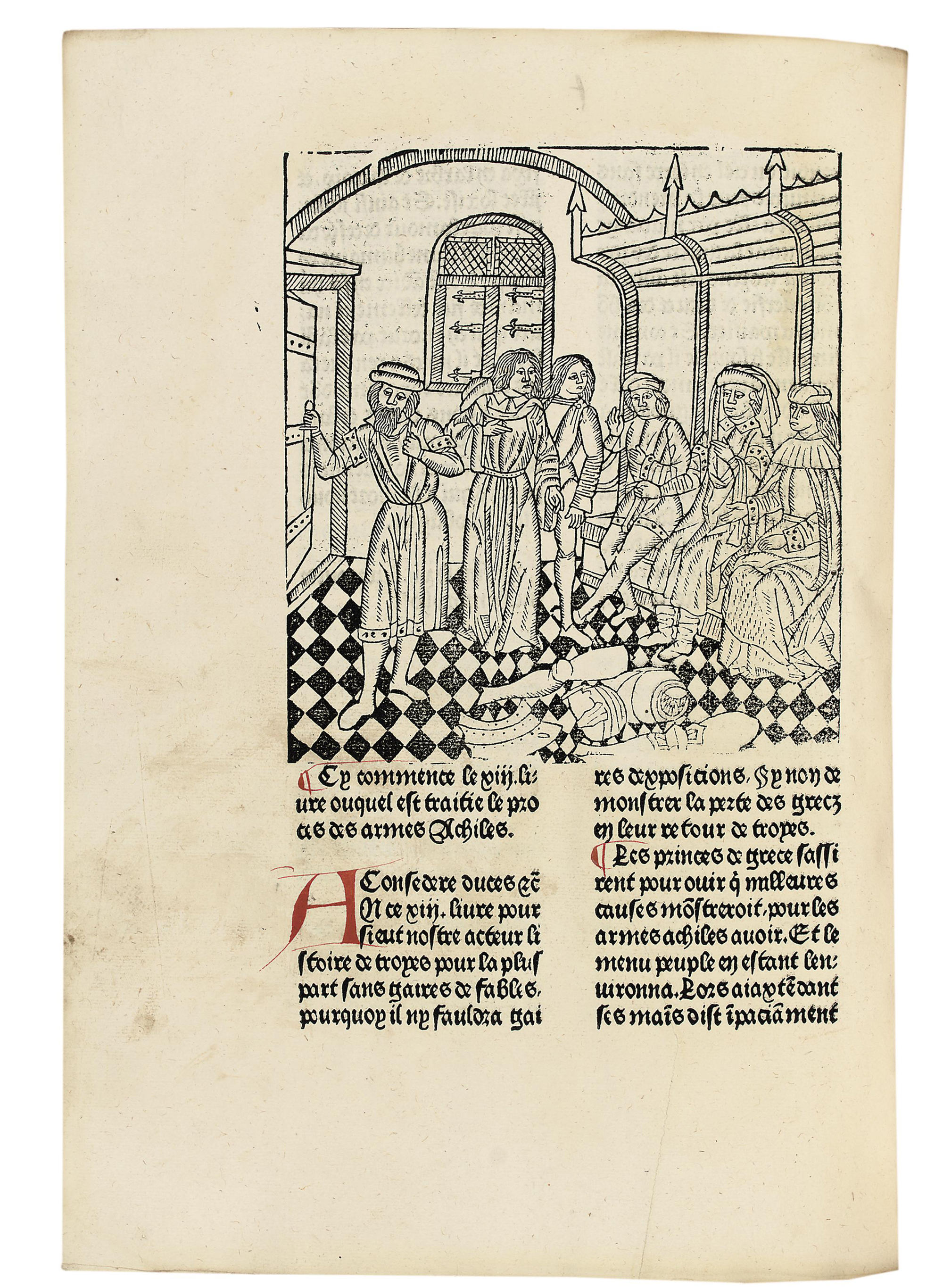 OVIDIUS NASO, Publius (43 B.C.c. 17 A.D..). Metamorphoses, in French