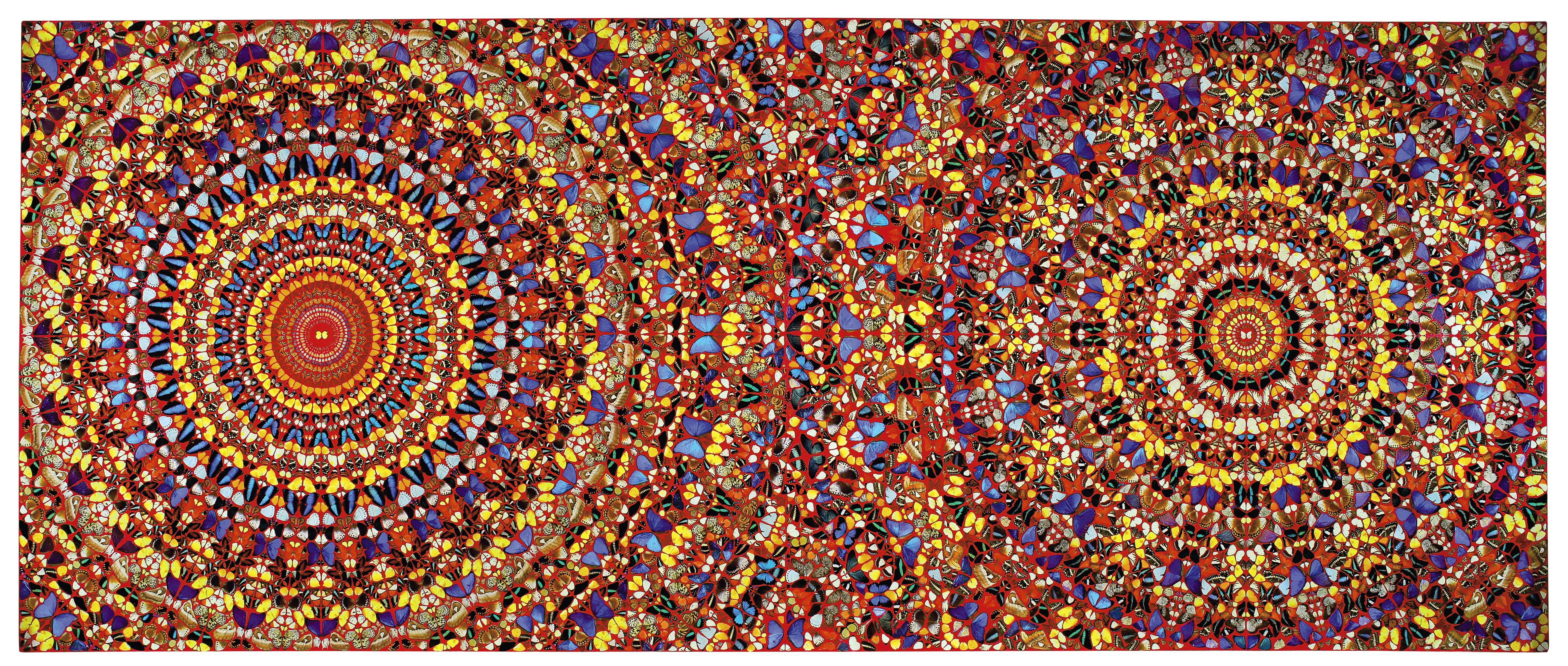 I am become. Дэмиен Херст. Дэмиен Херст бабочки. Дэмьен хёрст картины. Современное искусство Херст.