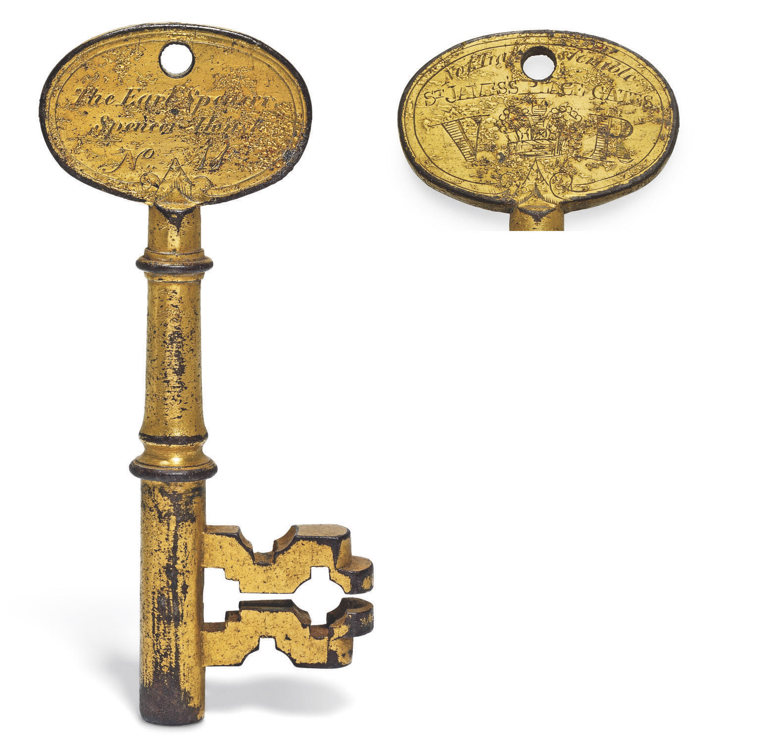 THE UNIQUE SPENCER FAMILY GARTER JEWELS , FROM FREDERICK