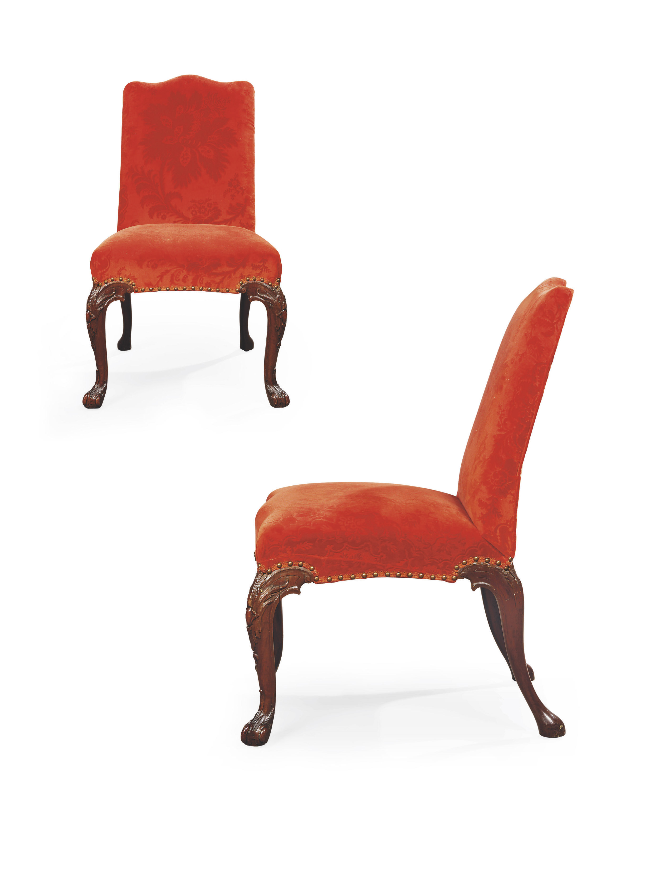 A PAIR OF II MAHOGANY SIDE CHAIRS , ATTRIBUTED TO PAUL SAUNDERS, CIRCA 175560 Christie's