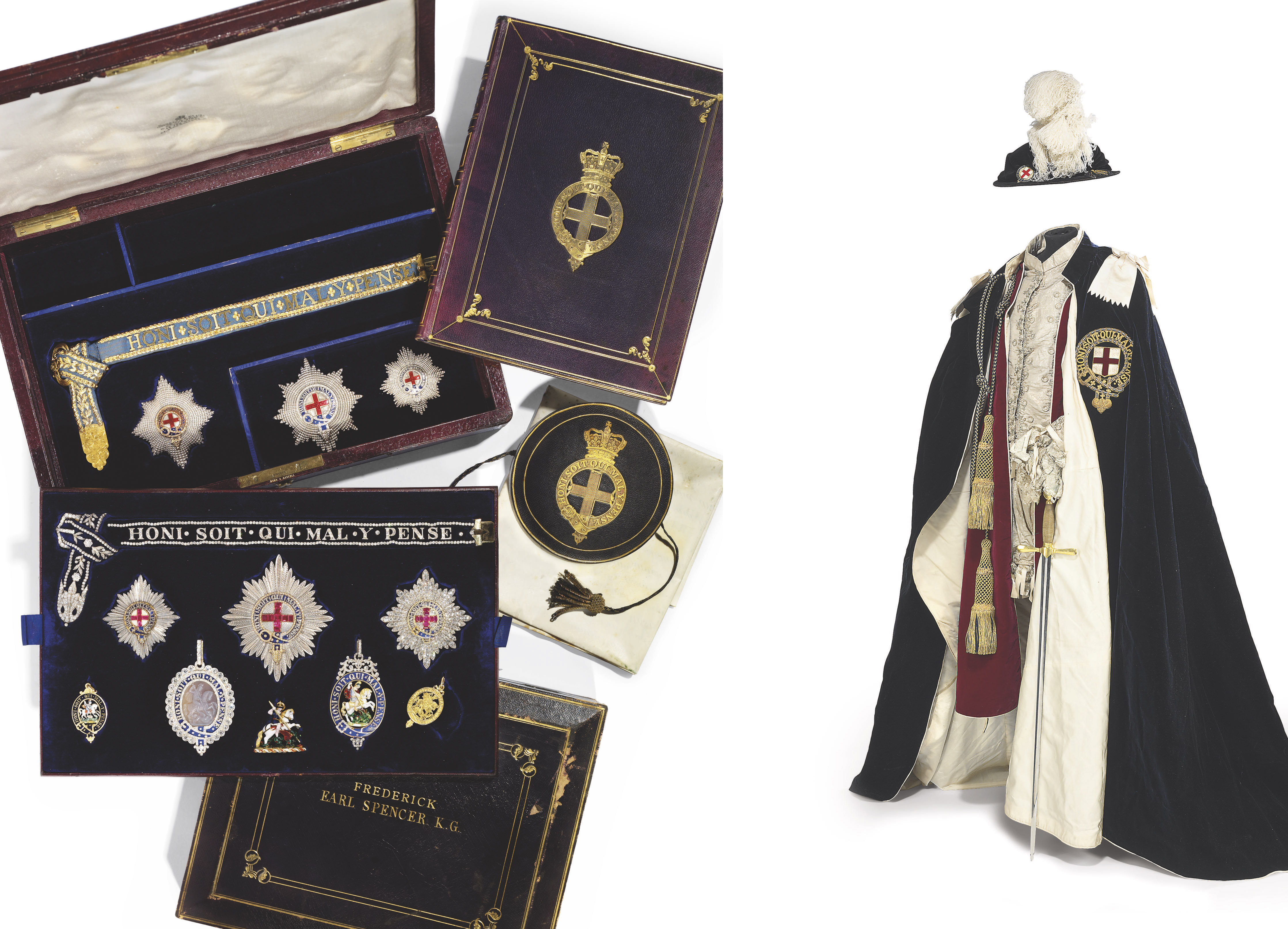 The Unique Spencer Family Garter Jewels From Frederick 4th Earl