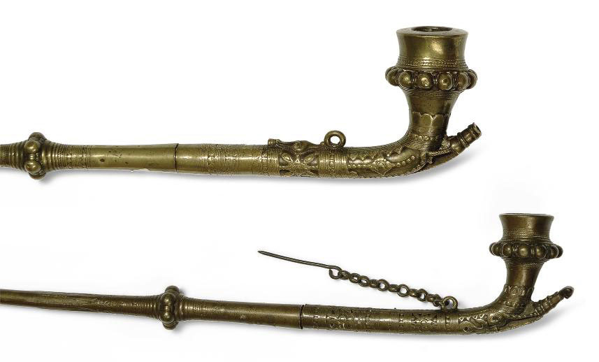 FOUR BATAK CASTBRASS PIPES , INDONESIA Christie's