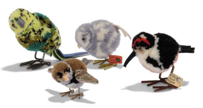 stuffed sparrow