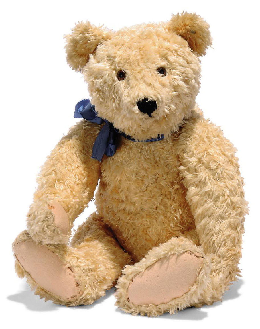 silk teddy bear