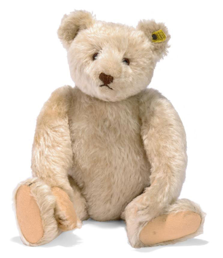 plain white teddy bear