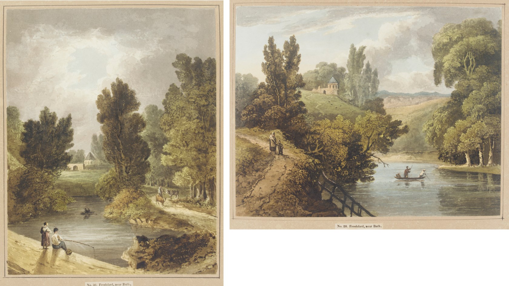 BARKER, Benjamin (17761838). The Fine Arts. Fortyeight aquatint