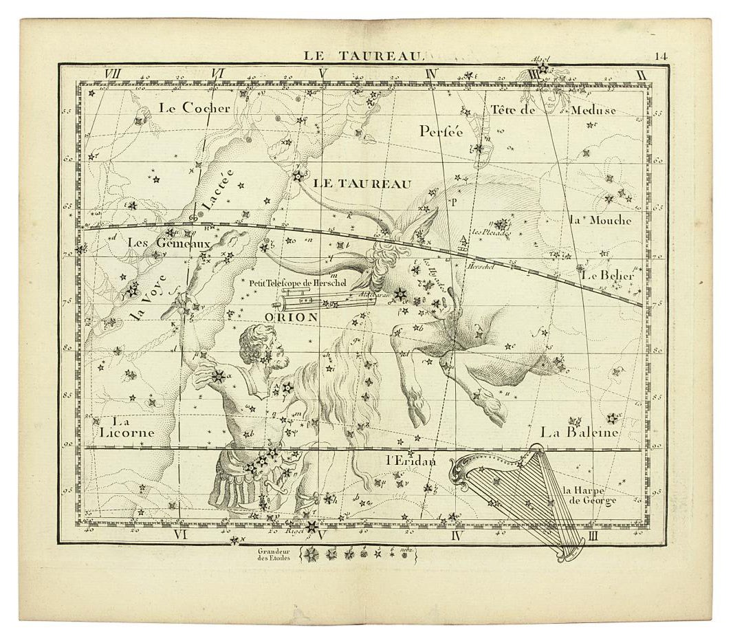 FLAMSTEED, John (16461719). Atlas Céleste de Flamsteed, publié en 1776
