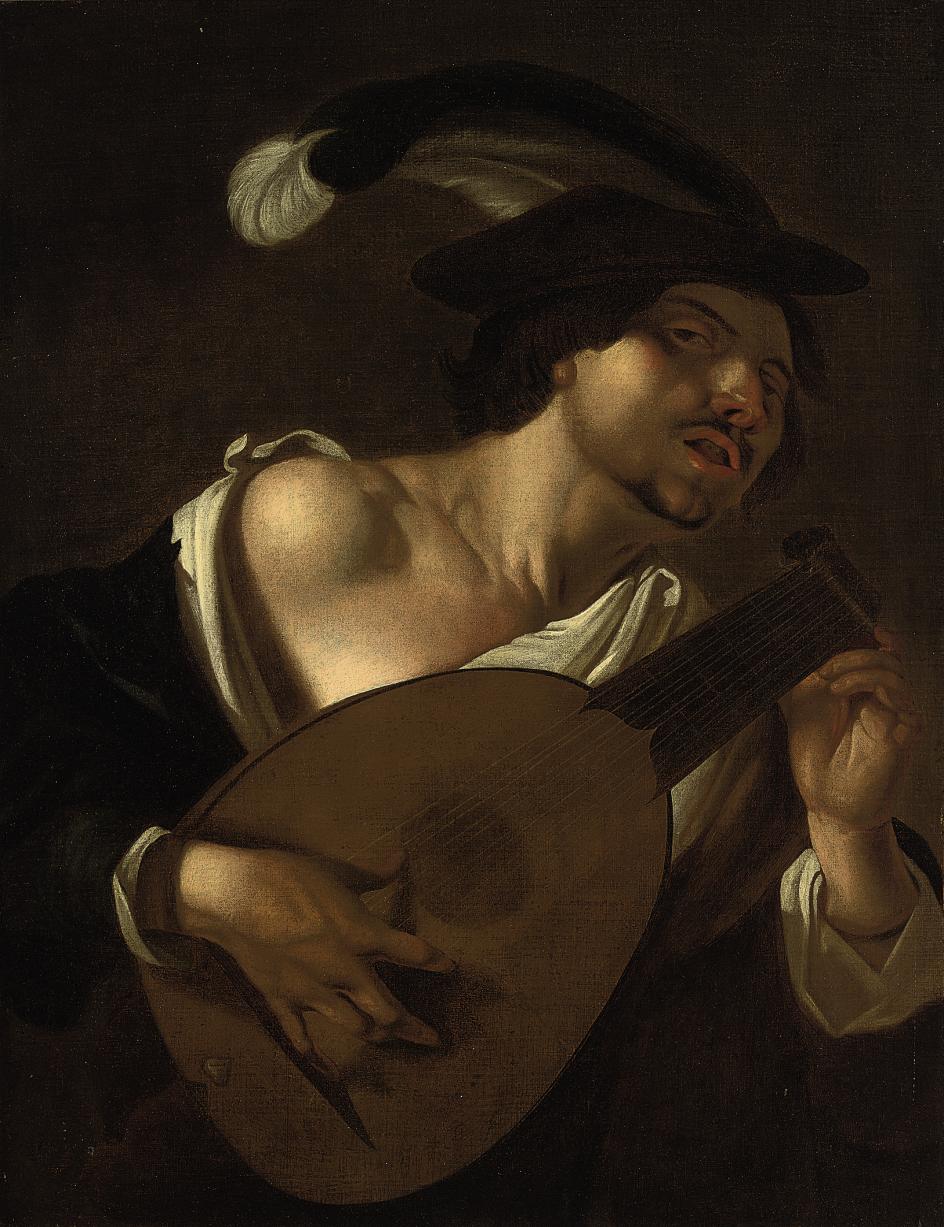 Follower Of Gerrit Van Honthorst The Lute Player Paintings