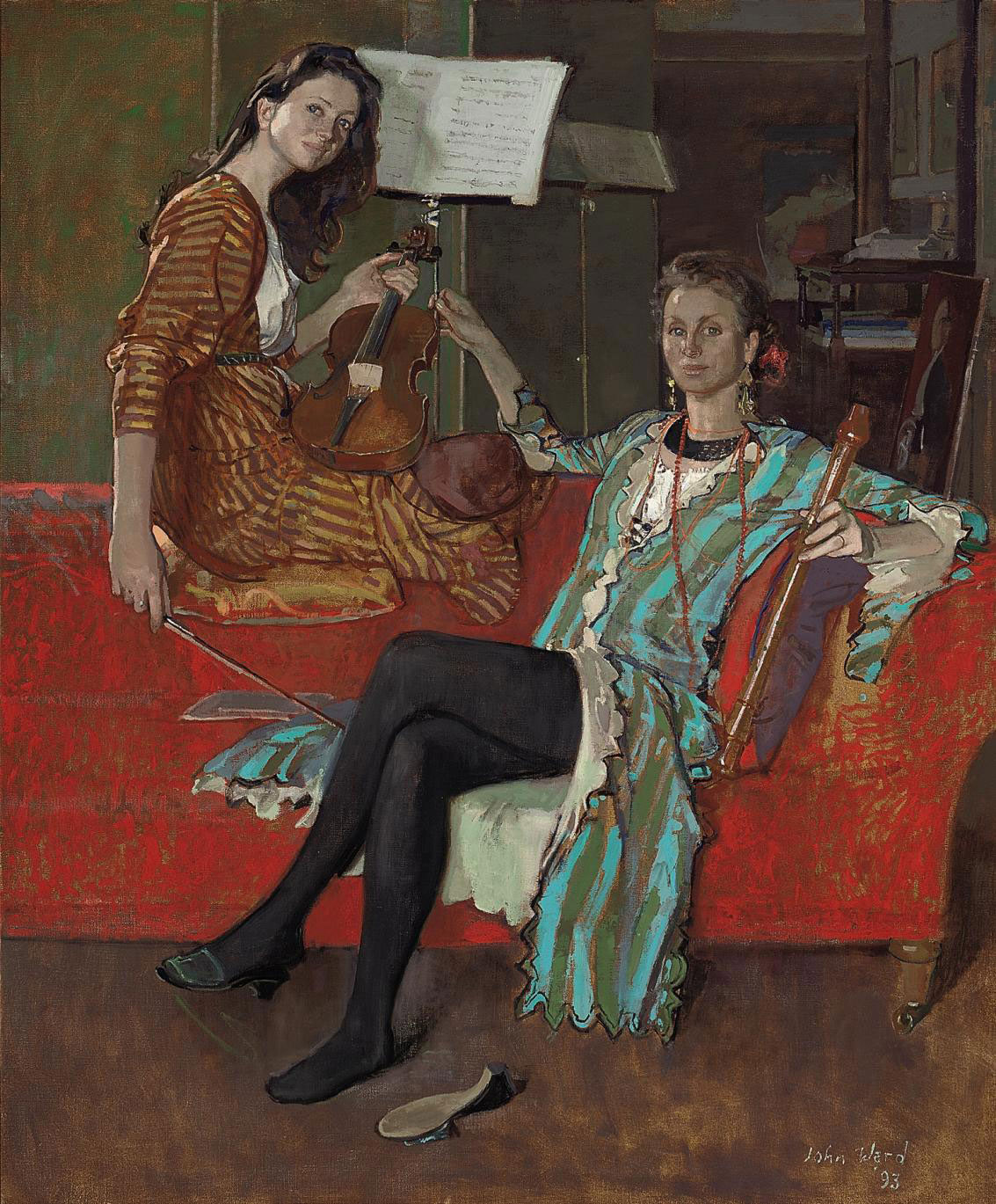 John Stanton Ward, R.A., R.W.S. (19172007) , The Sisters Christie's