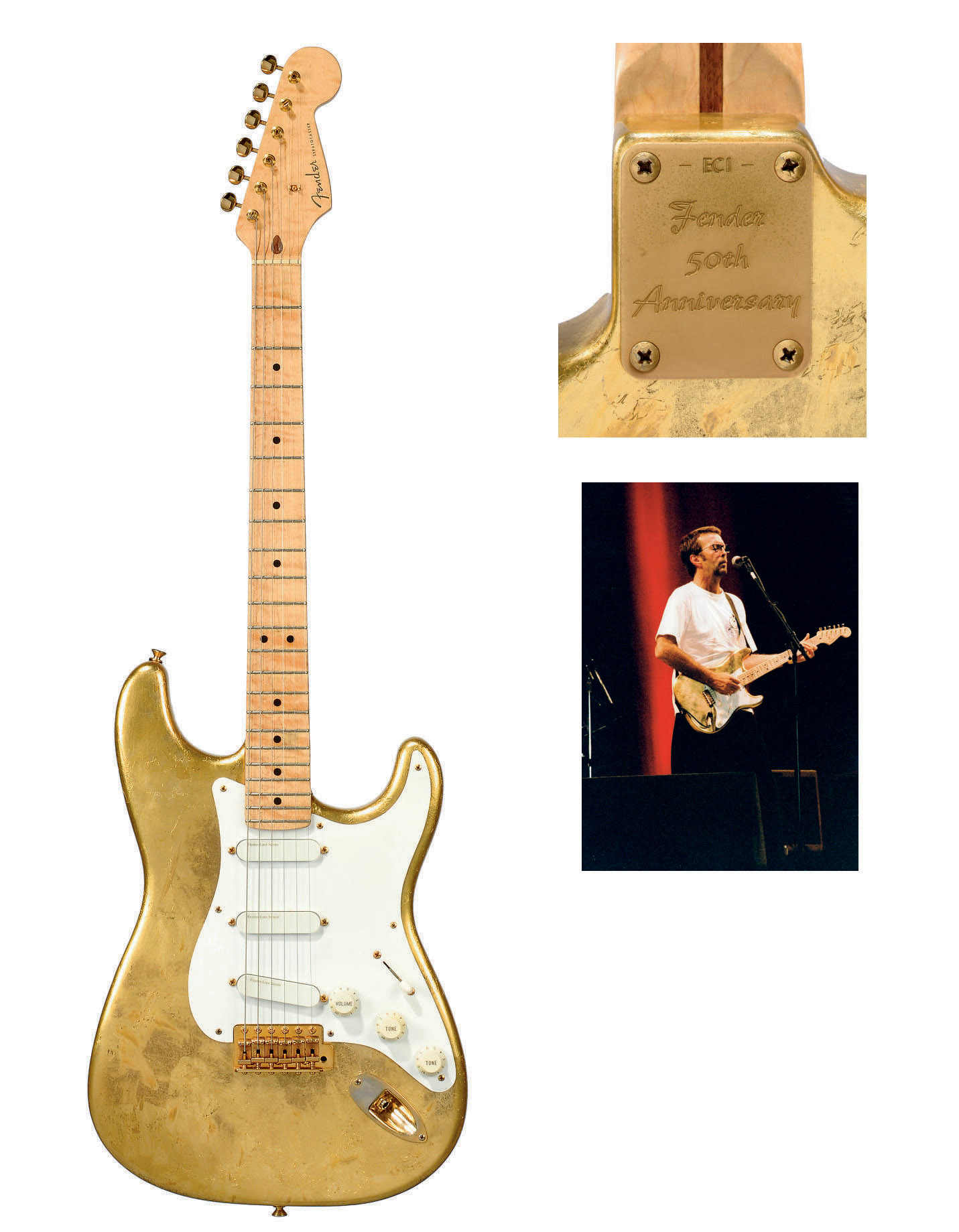 Eric Clapton ギターオークションカタログ　エリック・クラプトン ☆ エリック・クラプトン クリスティーズ オークション カタログ