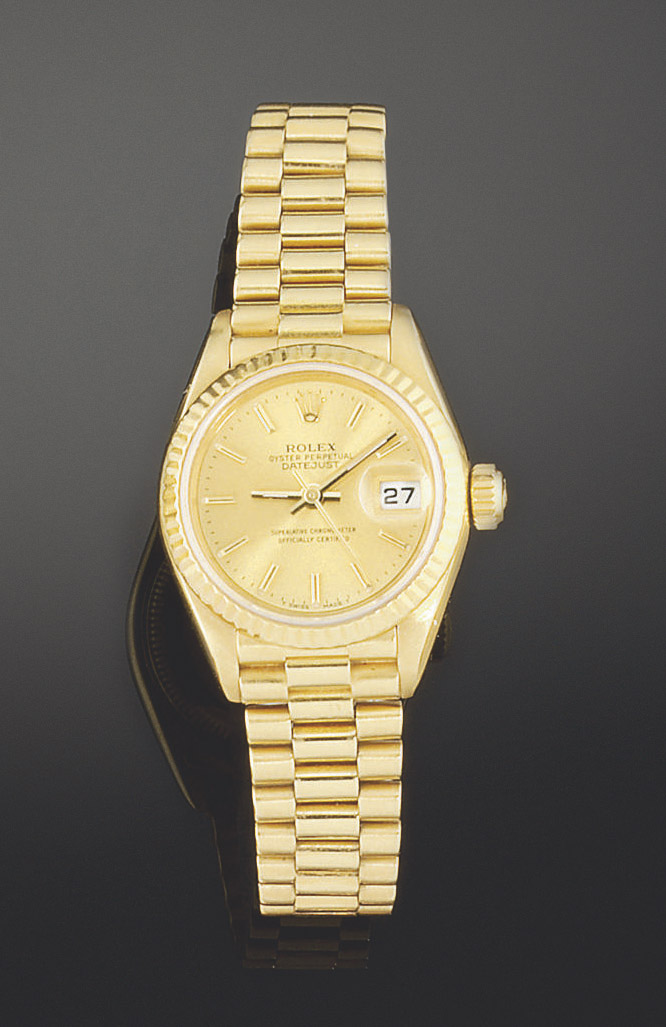 Sold At Auction Ladies 18kt Yellow Gold Rolex Geneve Swiss 54 OFF