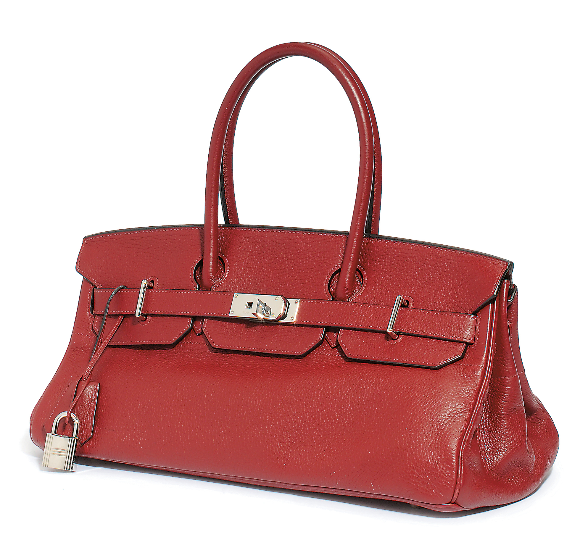 A ROUGE MOYEN 'SHOULDER BIRKIN' BAG , HERMÈS, 2006 Christie's