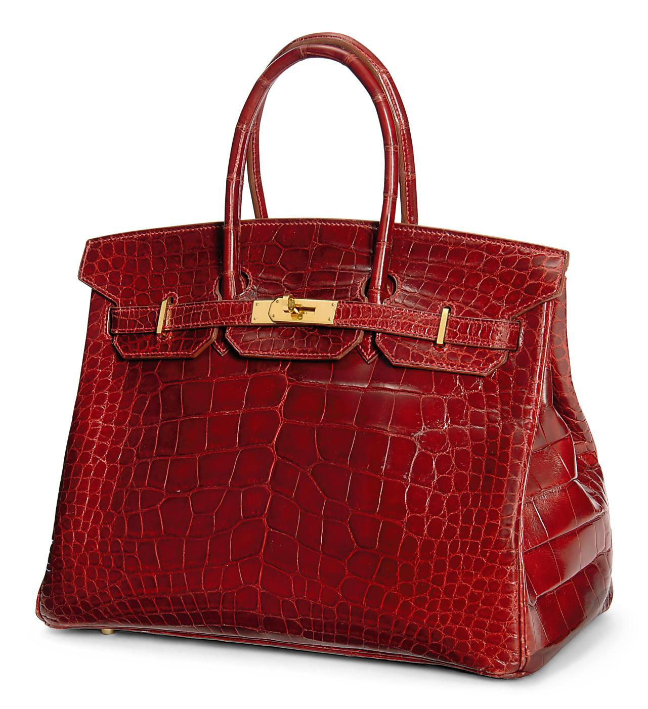 A ROUGE MOYEN ALLIGATOR 'BIRKIN' BAG , HERMÈS, 1998 Christie's