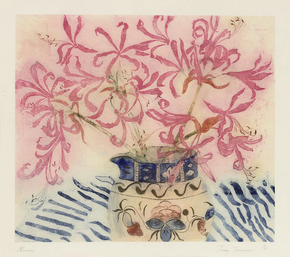 Annora Spence (B.1963) , Walking the Dog | Christie's, image size:956x849