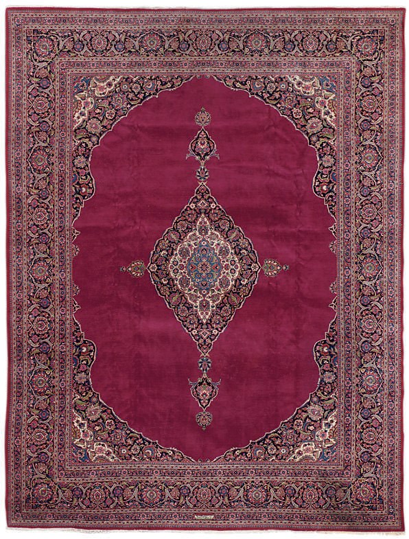 A Kashan carpet