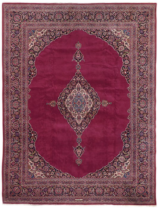 A Kashan carpet