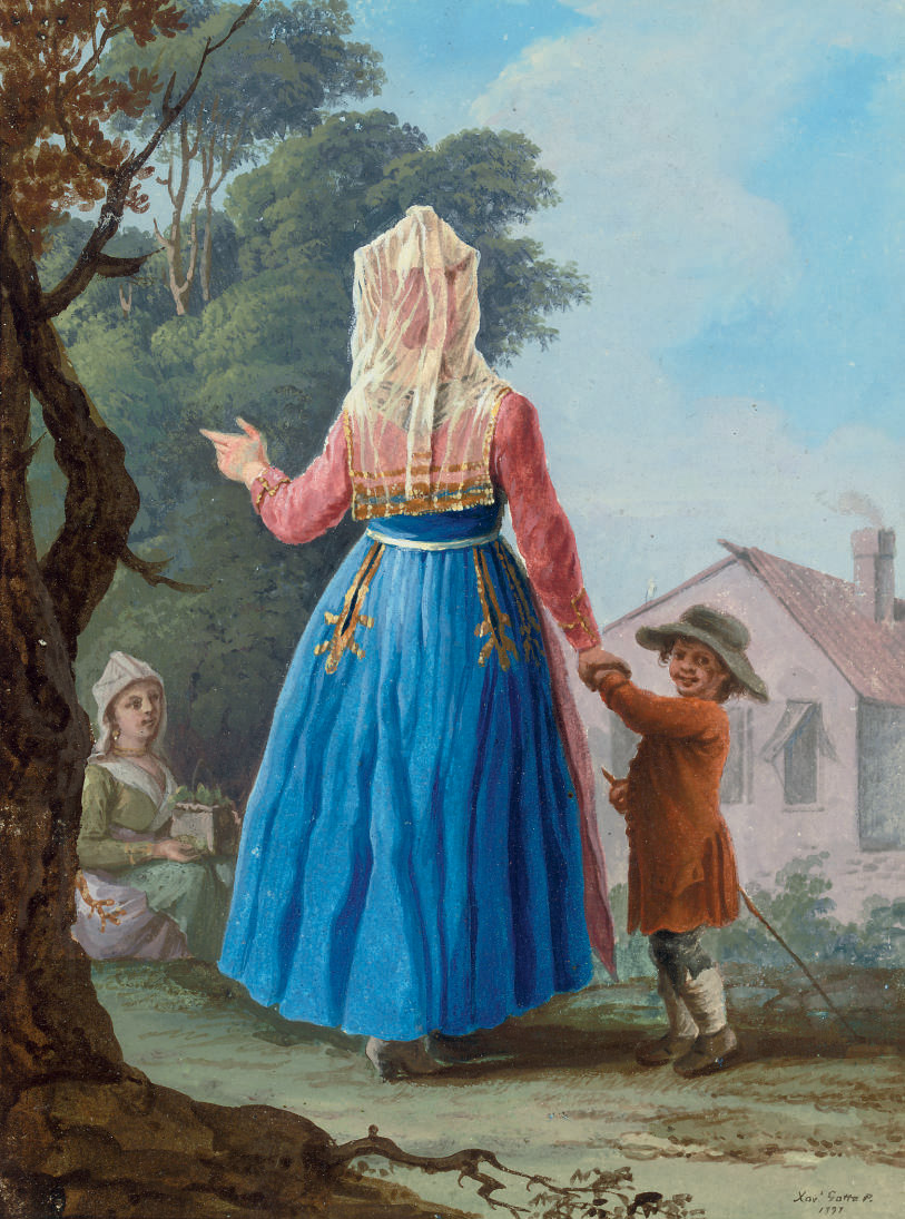Xavier della Gatta (Italian, fl.1777-1827) , A veiled ...