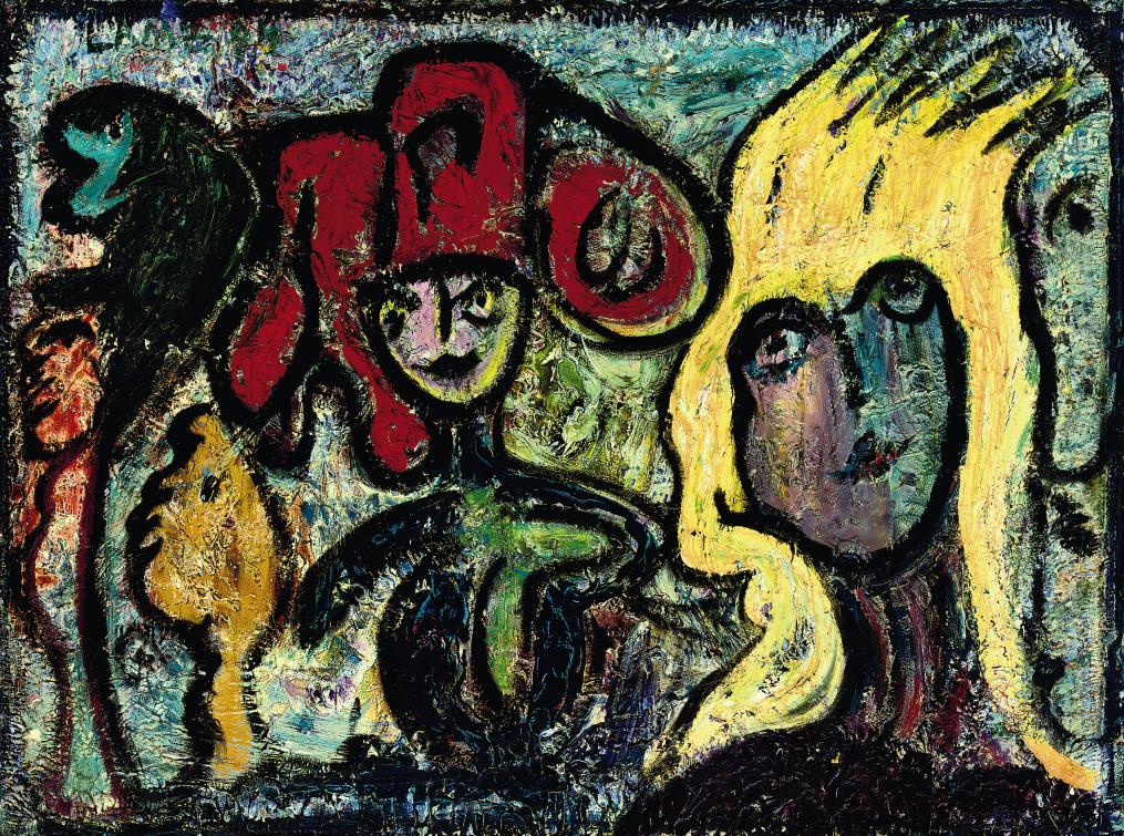 Matt Lamb (Irish/American, b.1932) , Figures Christie's