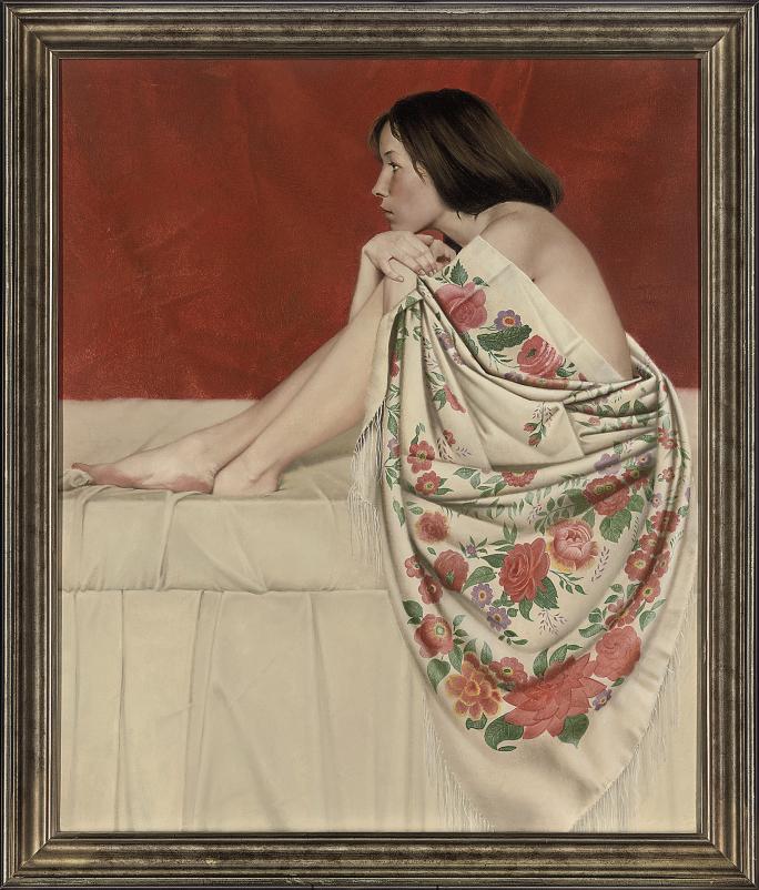 Nikolai Leykin Russian 20th 21st Century The Rose Shawl Christie s