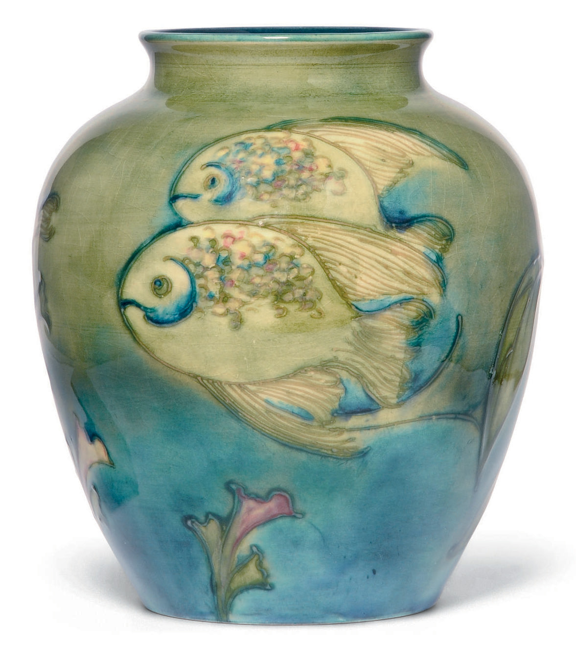 A Moorcroft Fish Vase Christie's