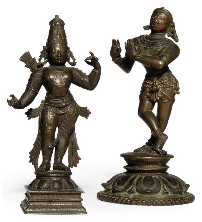 solid bronze figures