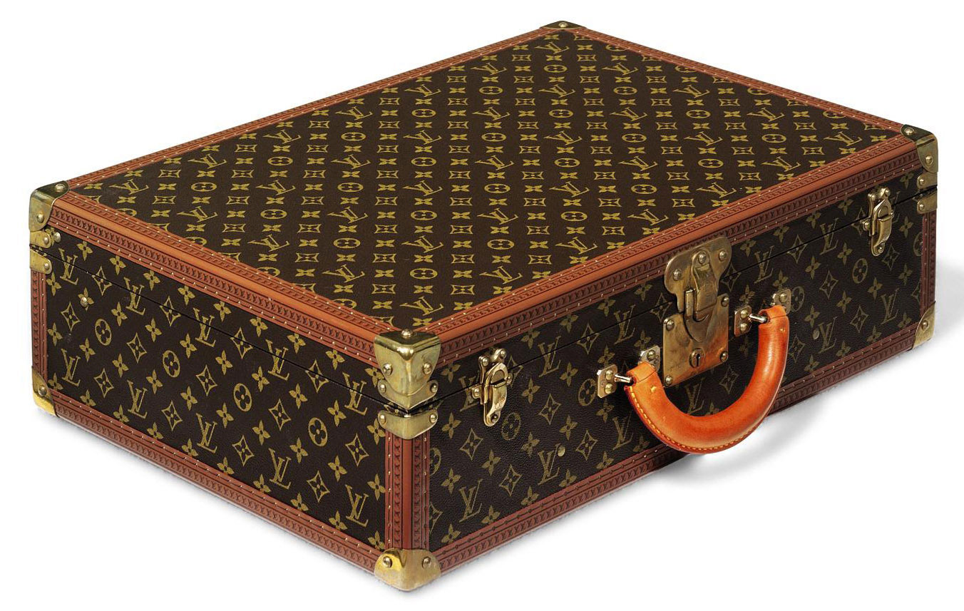 A BISTEN SUITCASE IN MONOGRAM CANVAS , LOUIS VUITTON, 1986 Christie's